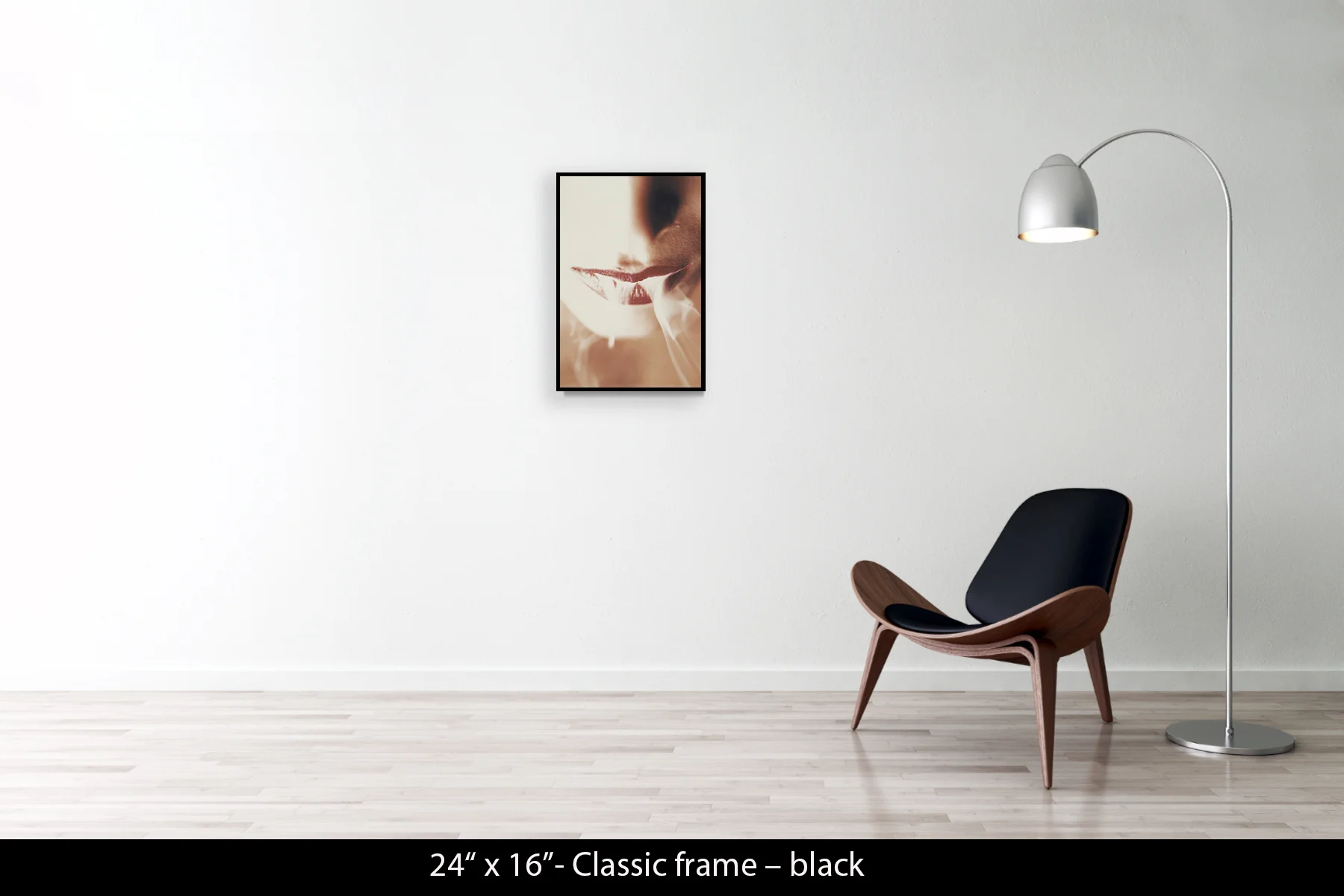 24"x16" | Classic Frame Black