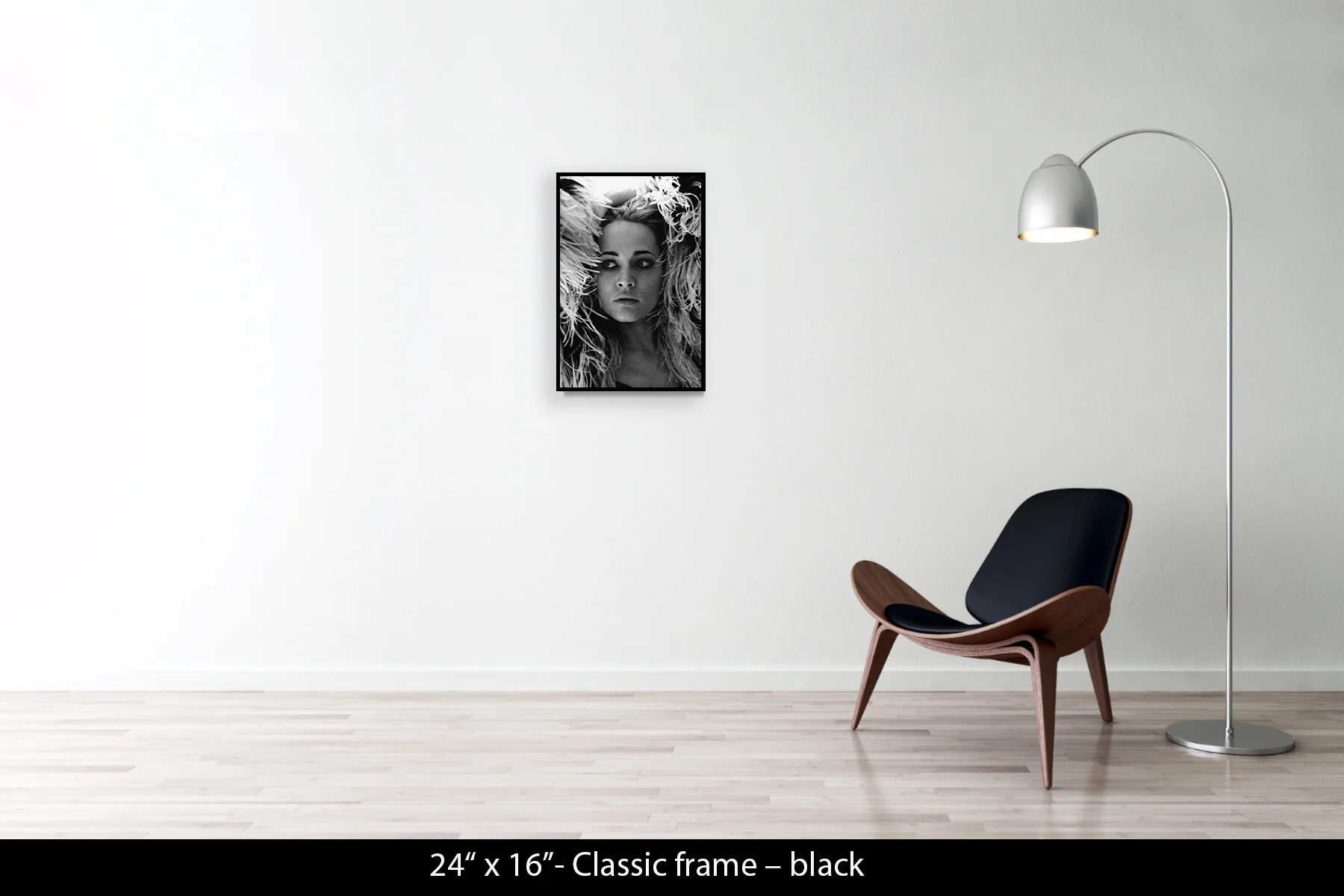 24"x16" | Classic Frame Black