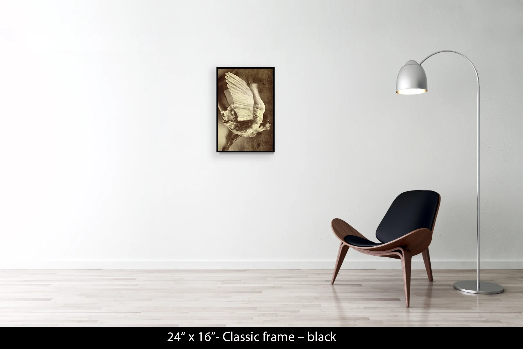 24"x16" | Classic Frame Black