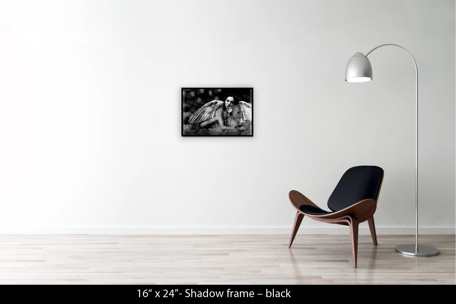 16"x24" | Shadow Frame Black