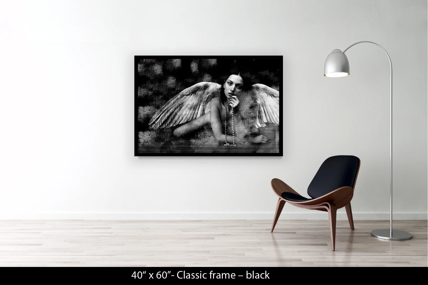 40"x60" | Classic Frame Black