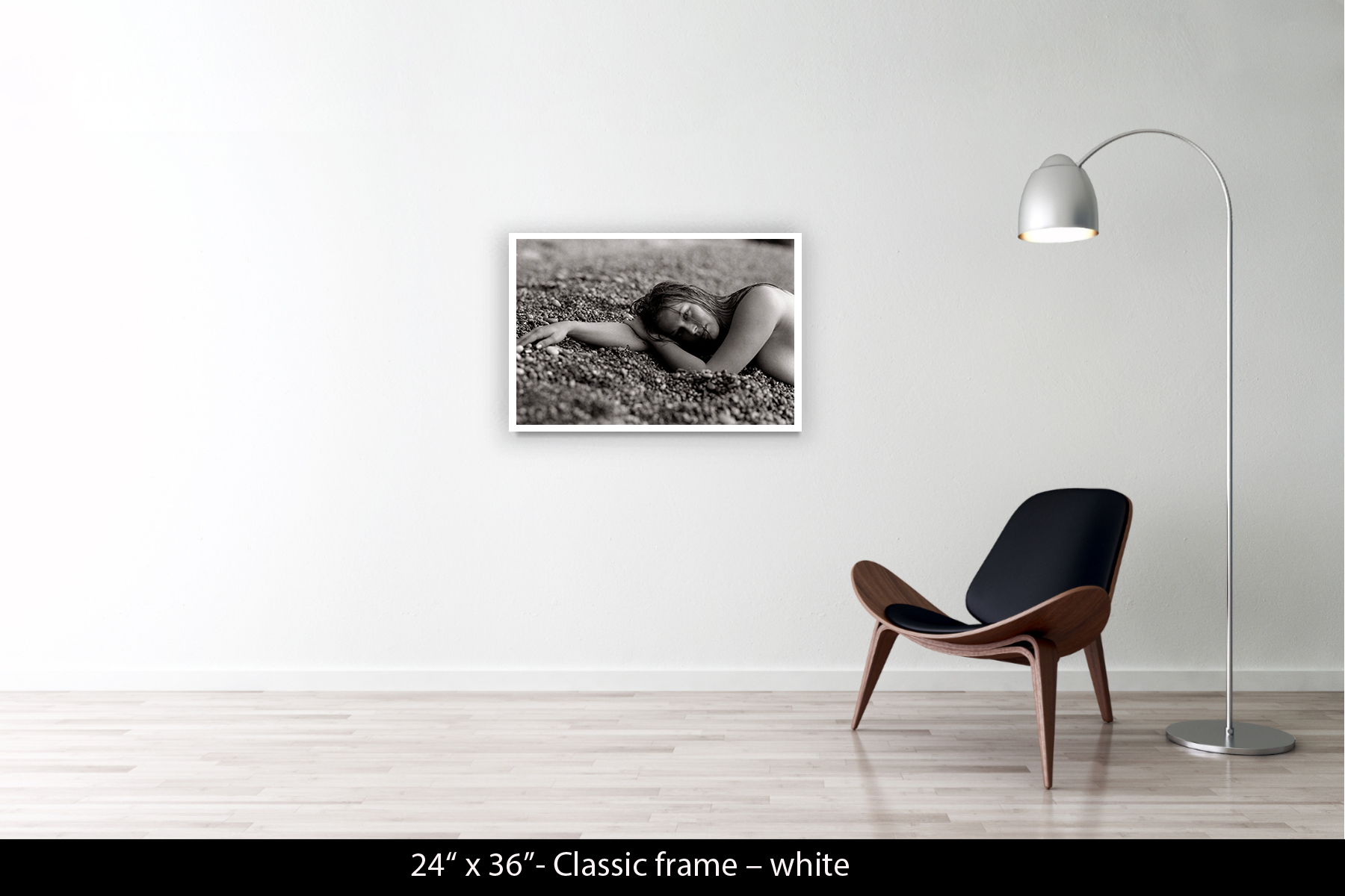 24"x36" | Classic Frame White