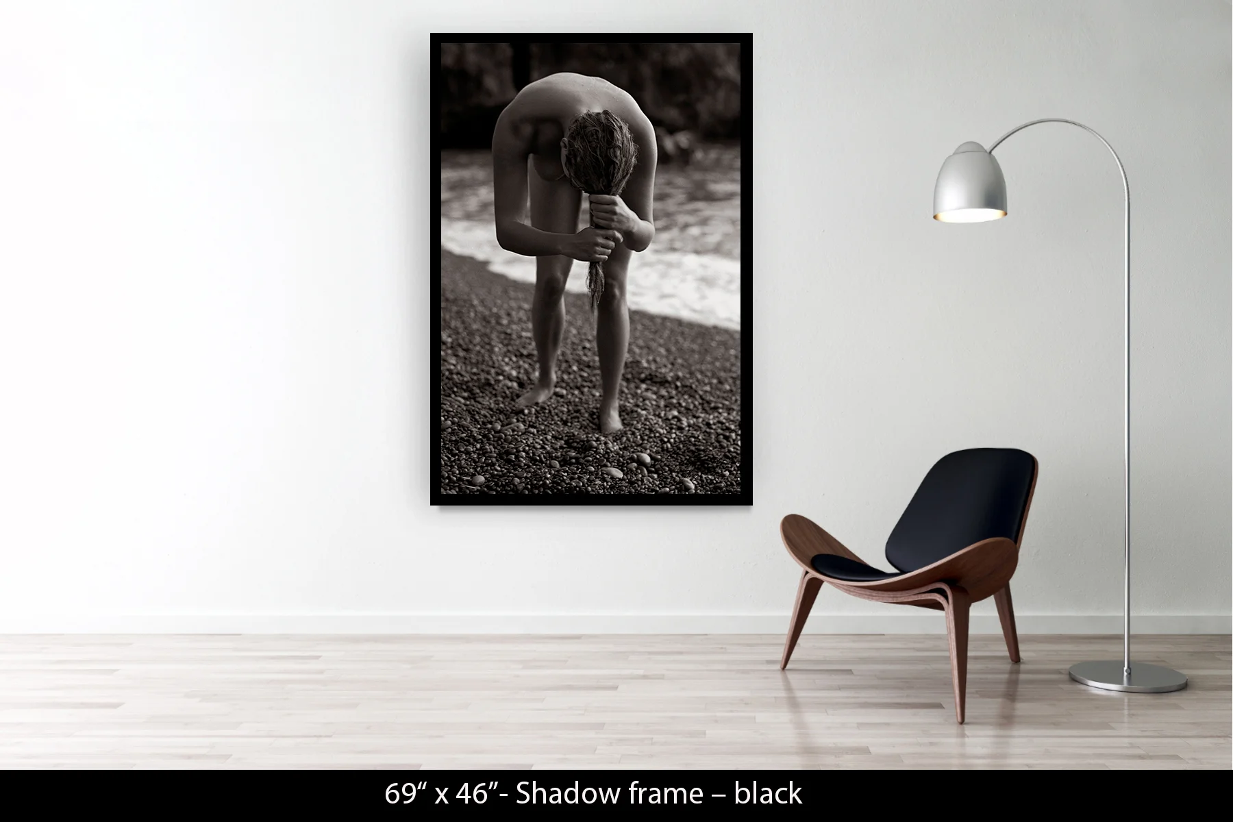 69"x46" | Shadow Frame Black