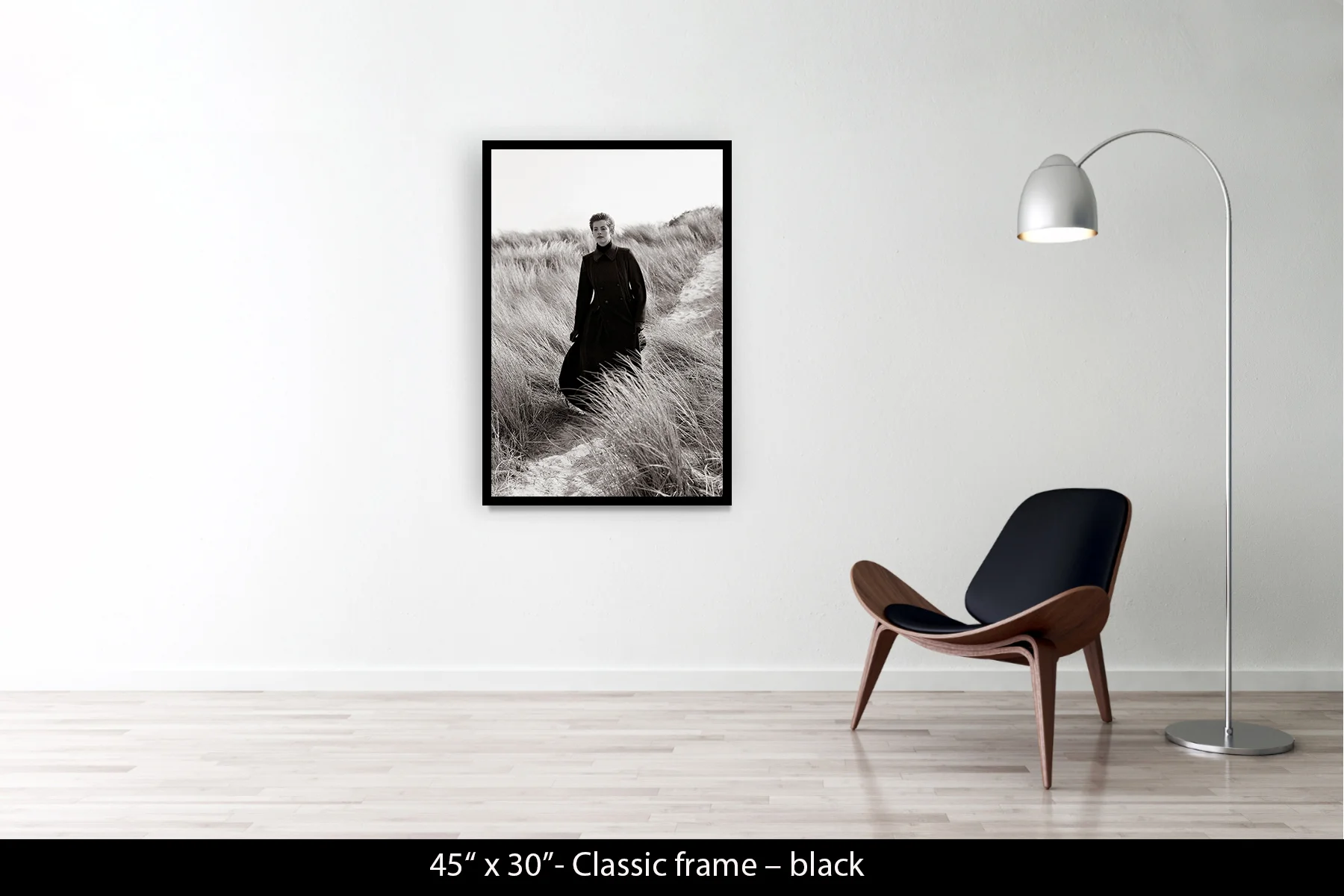 45"x30" | Classic Frame Black