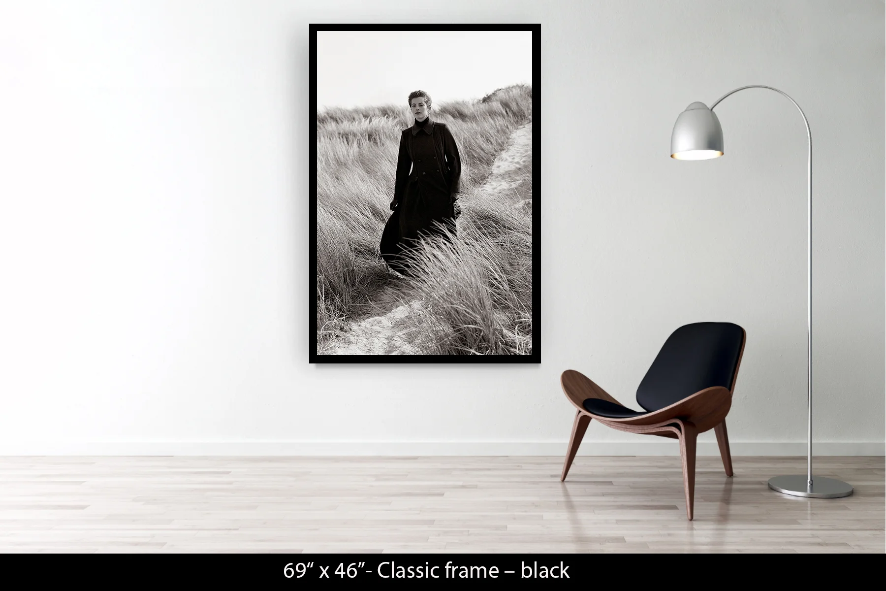 69"x46" | Classic Frame Black