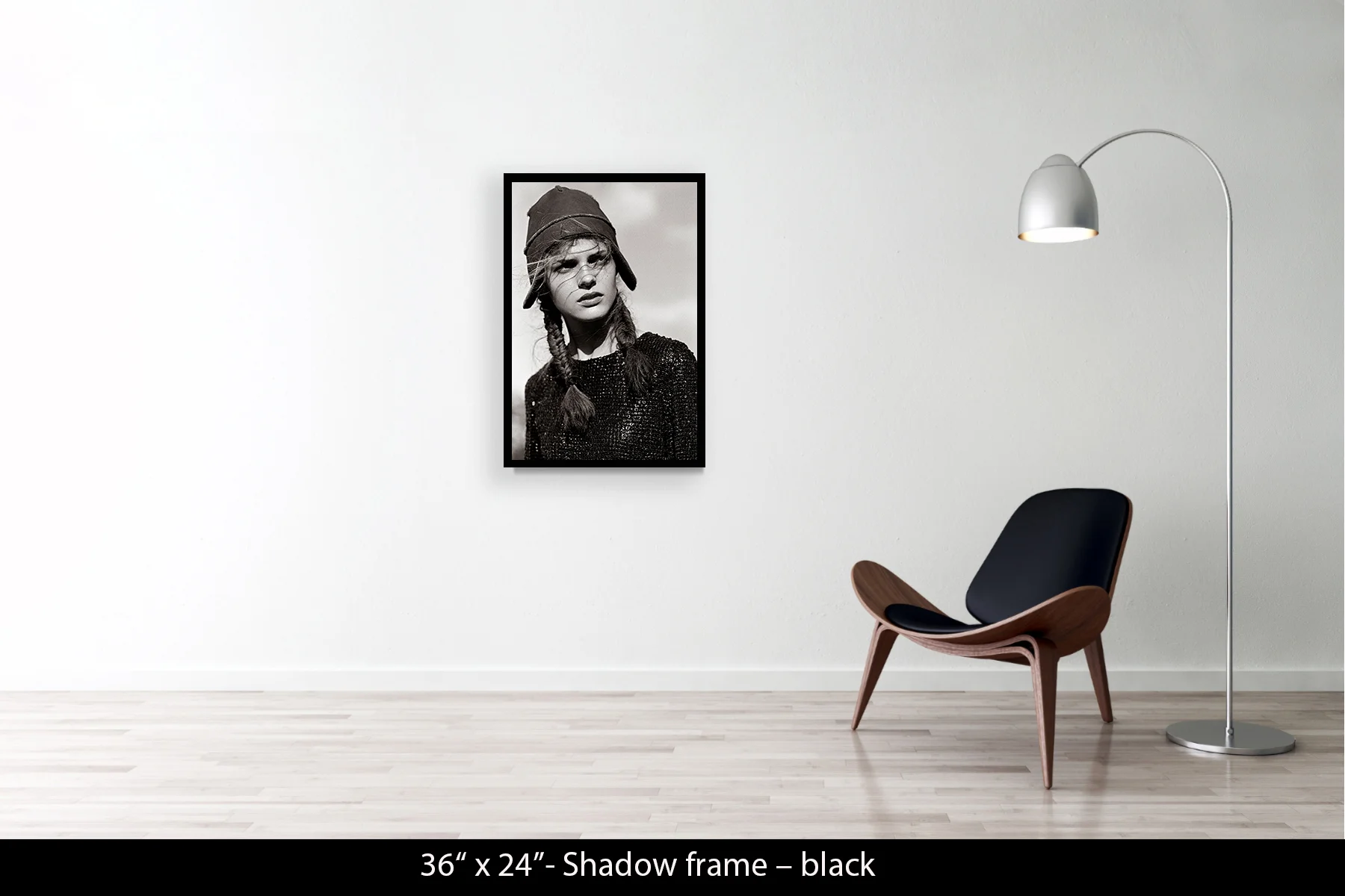 36"x24" | Shadow Frame Black