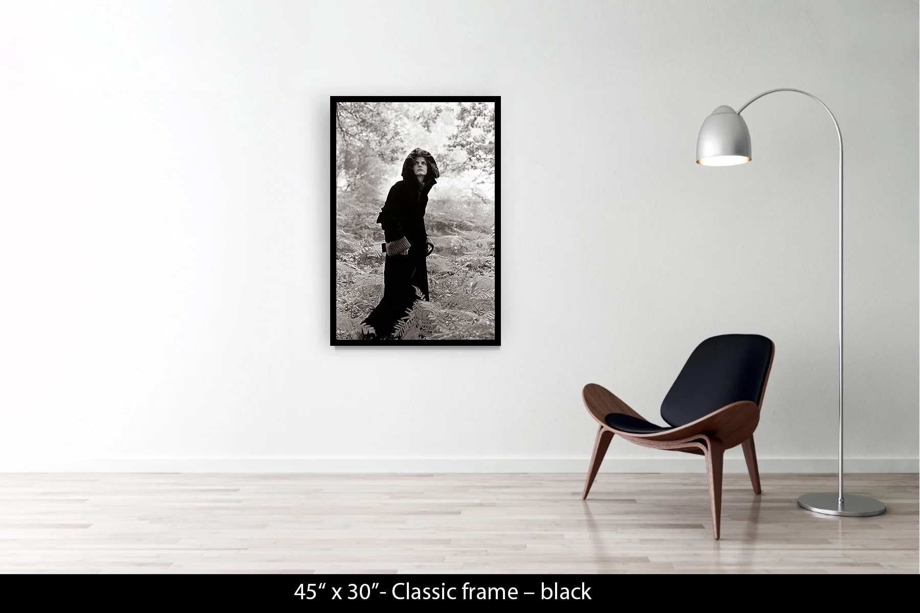 45"x30" | Classic Frame Black