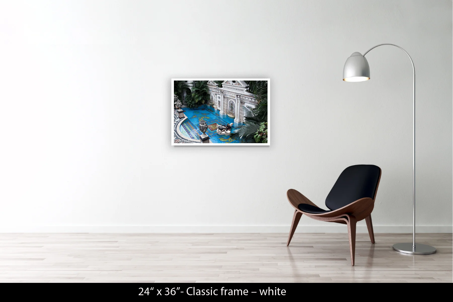 24"x36" | Classic Frame White