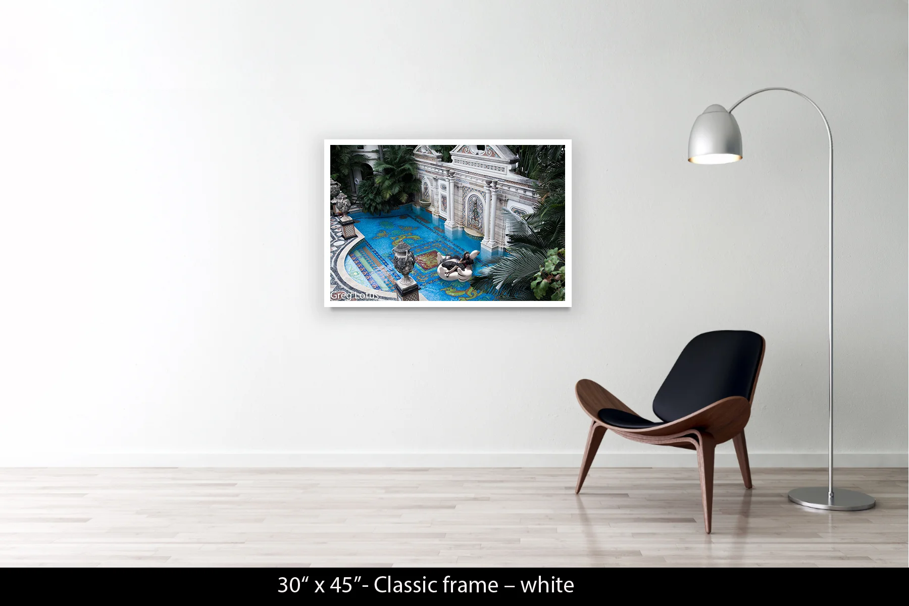 30"x45" | Classic Frame White