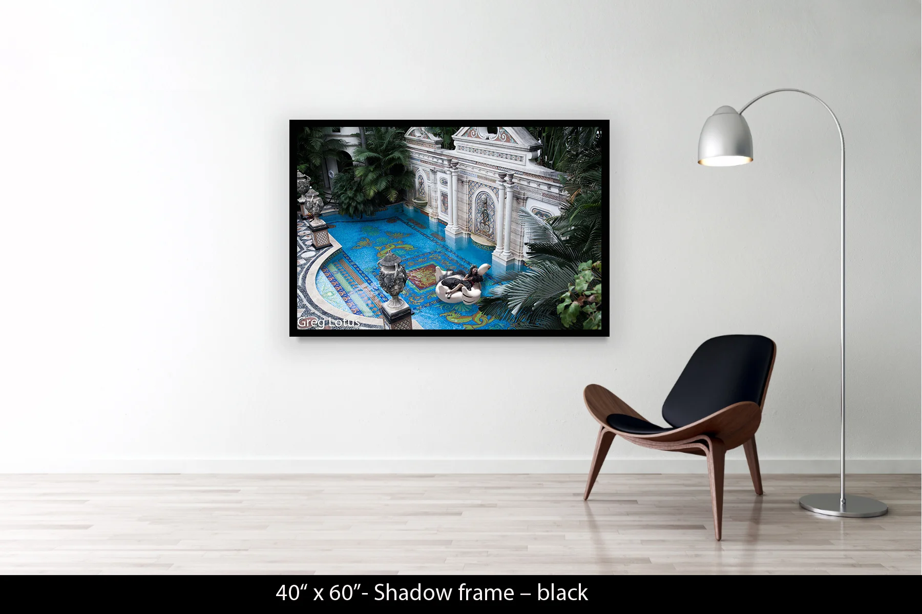 40"x60" | Shadow Frame Black