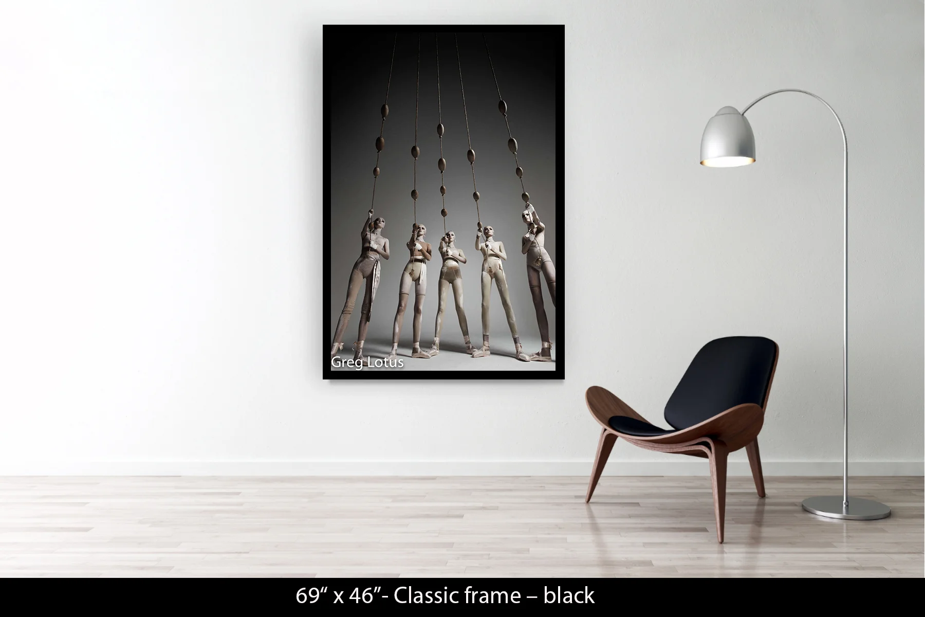 69"x46" | Classic Frame Black