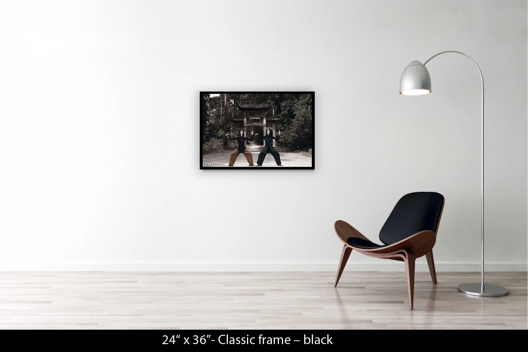 24"x36" | Classic Frame Black