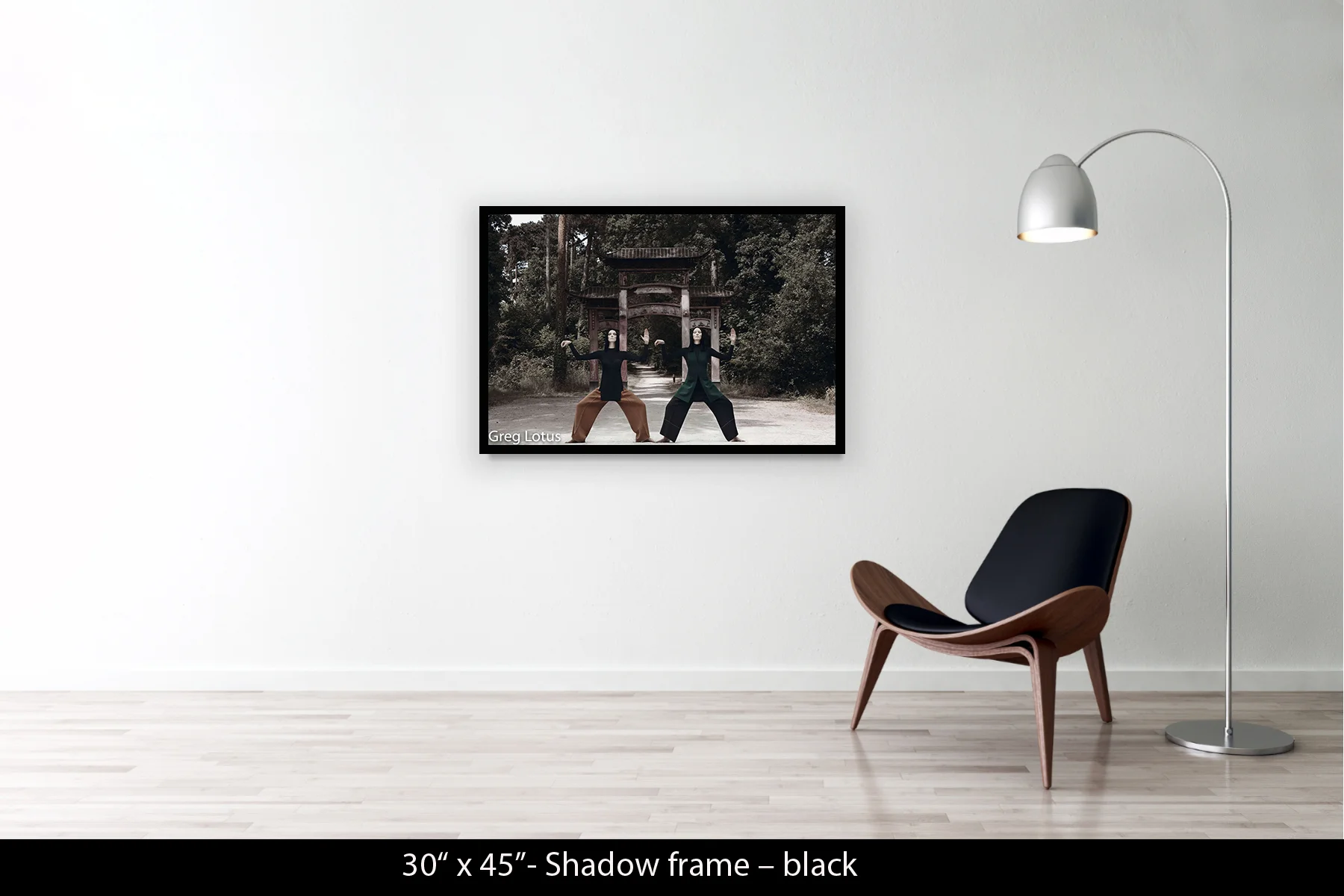 30"x45" | Shadow Frame Black