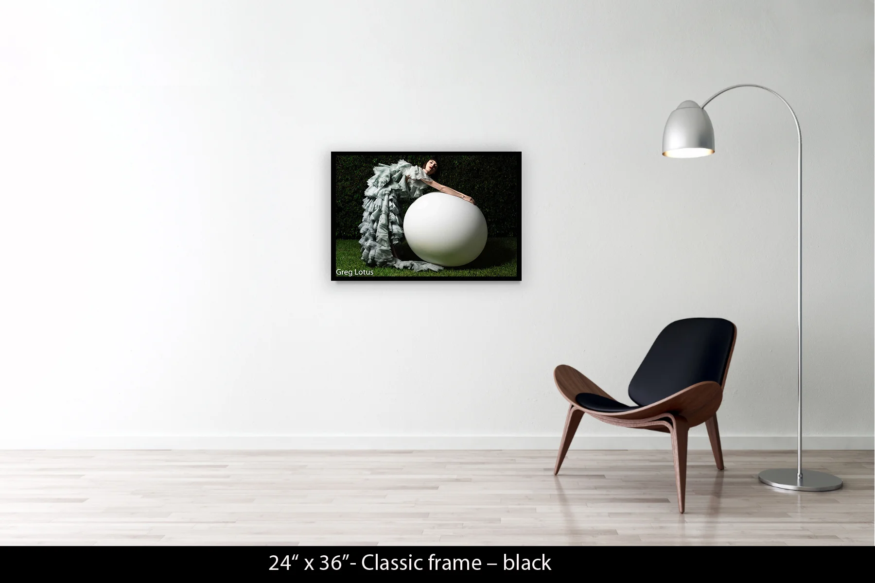 24"x36" | Classic Frame Black