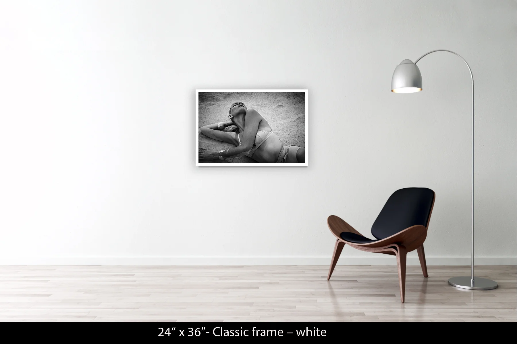 24"x36" | Classic Frame White