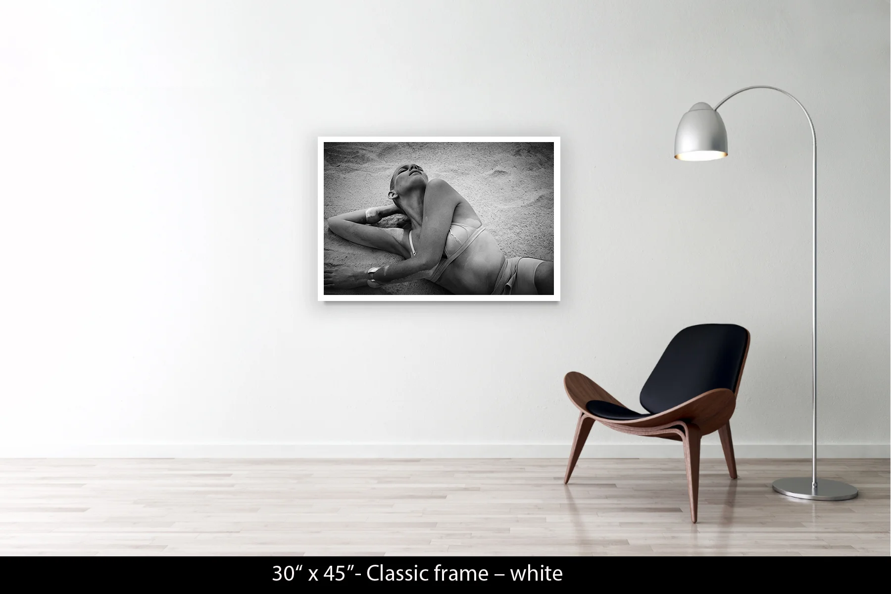 30"x45" | Classic Frame White