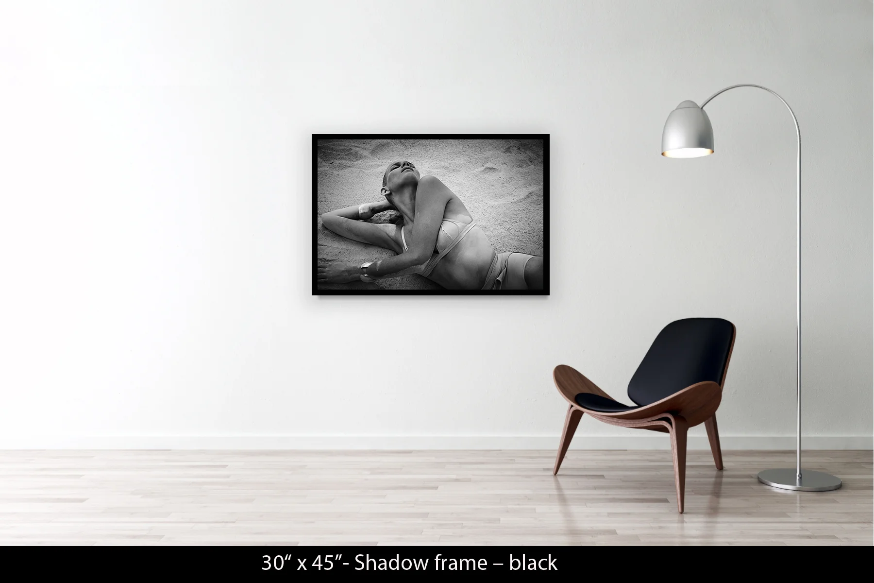 30"x45" | Shadow Frame Black