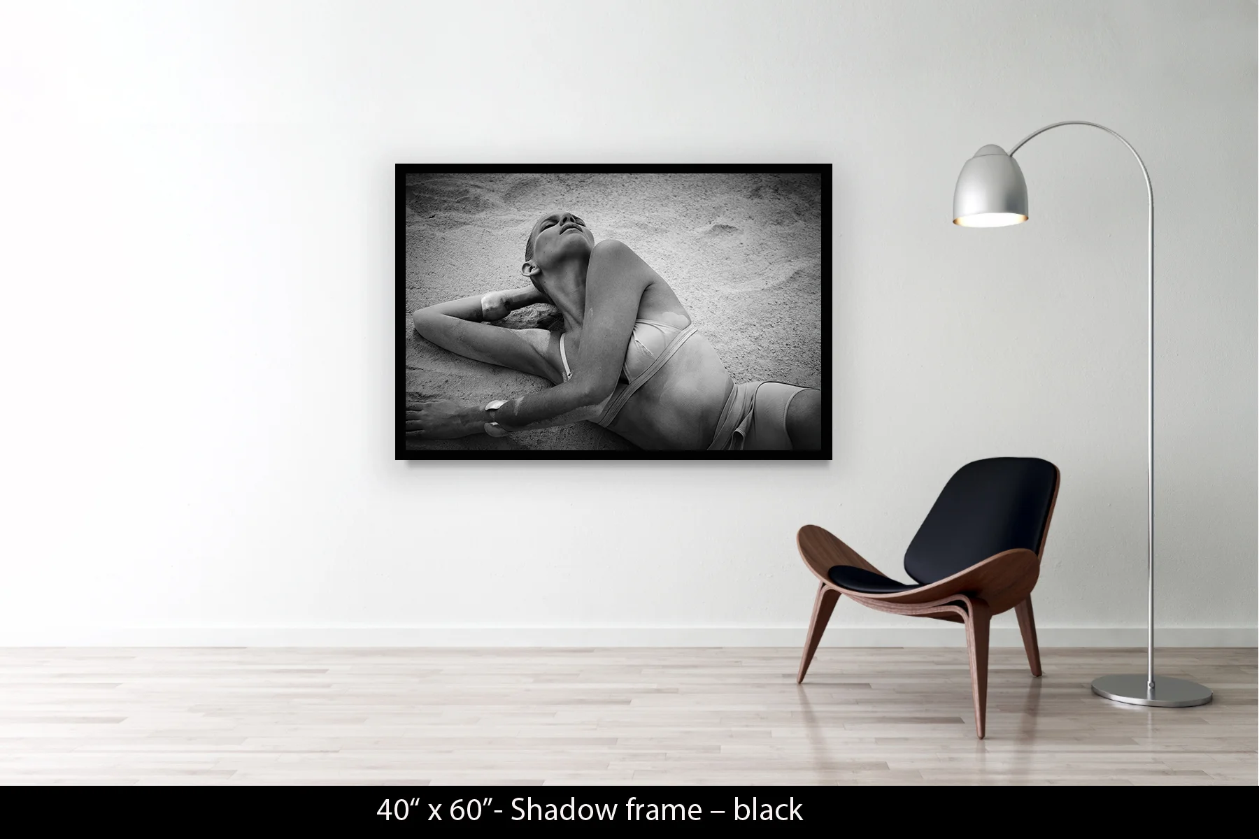 40"x60" | Shadow Frame Black