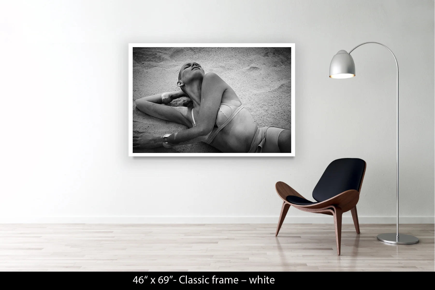 46"x69" | Classic Frame White