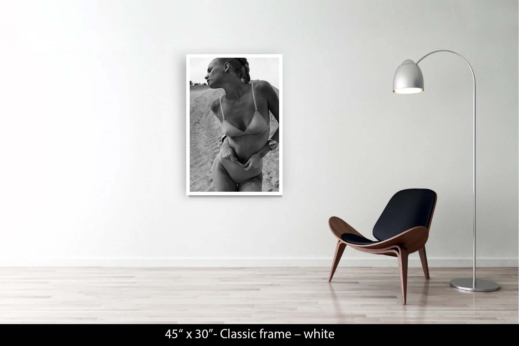 45"x30" | Classic Frame White