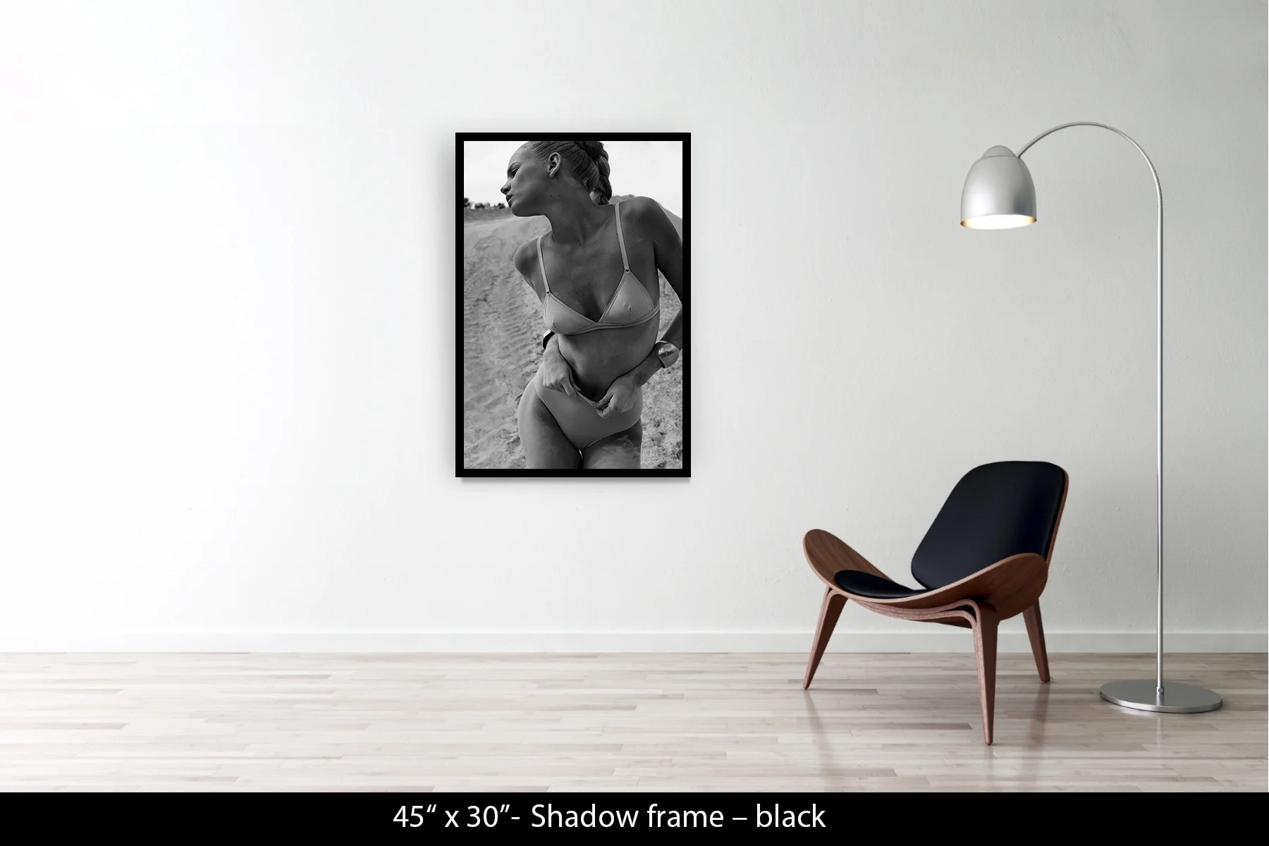 45"x30" | Shadow Frame Black