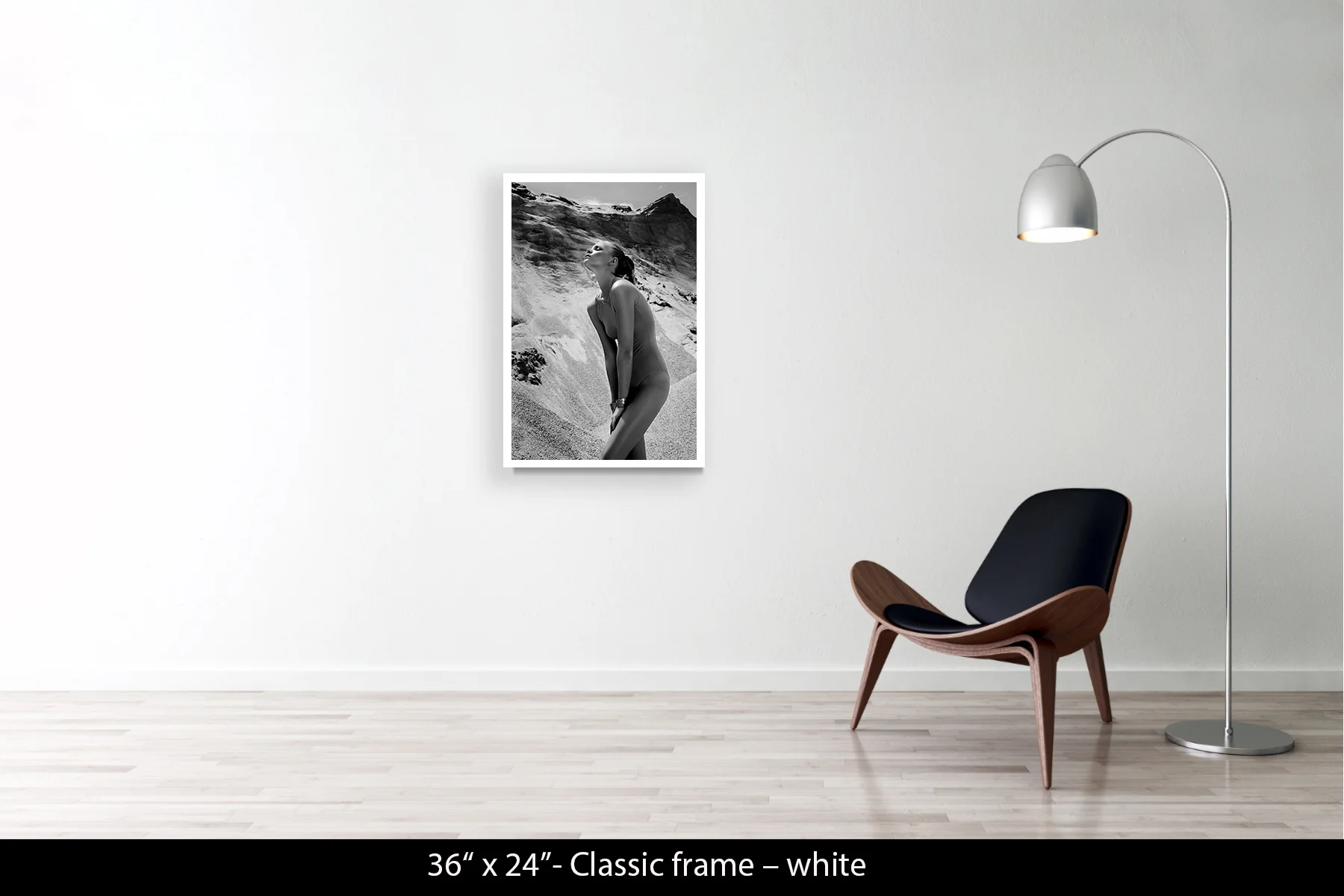 36"x24" | Classic Frame White