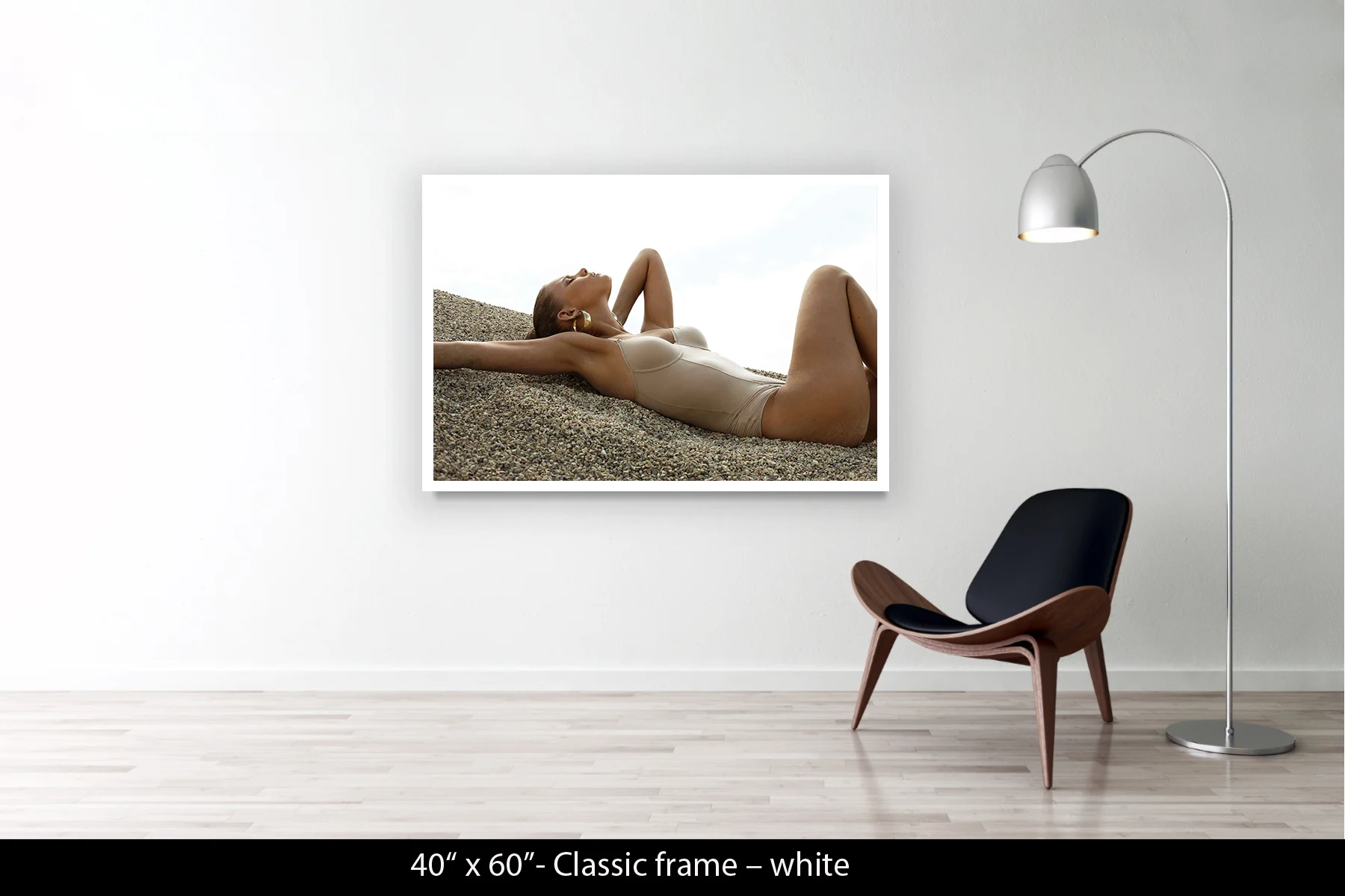 30"x45" | Classic Frame White