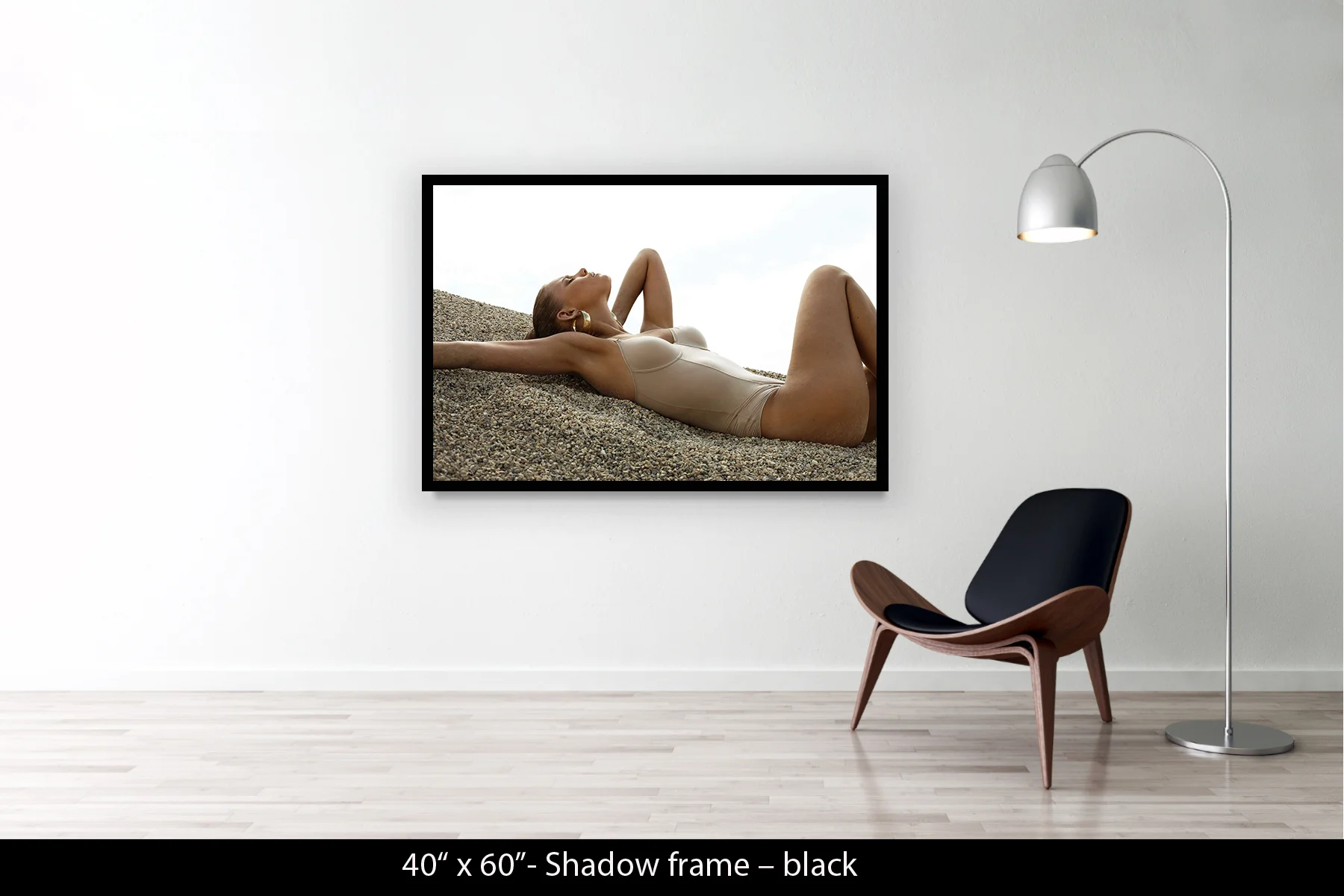 30"x45" | Shadow Frame Black