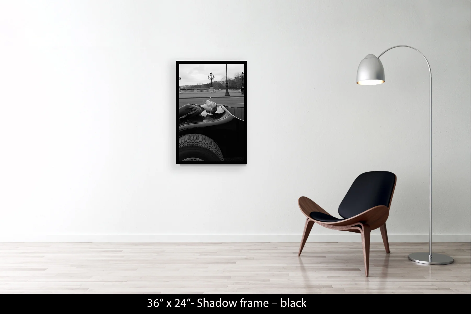 36"x24" | Shadow Frame Black