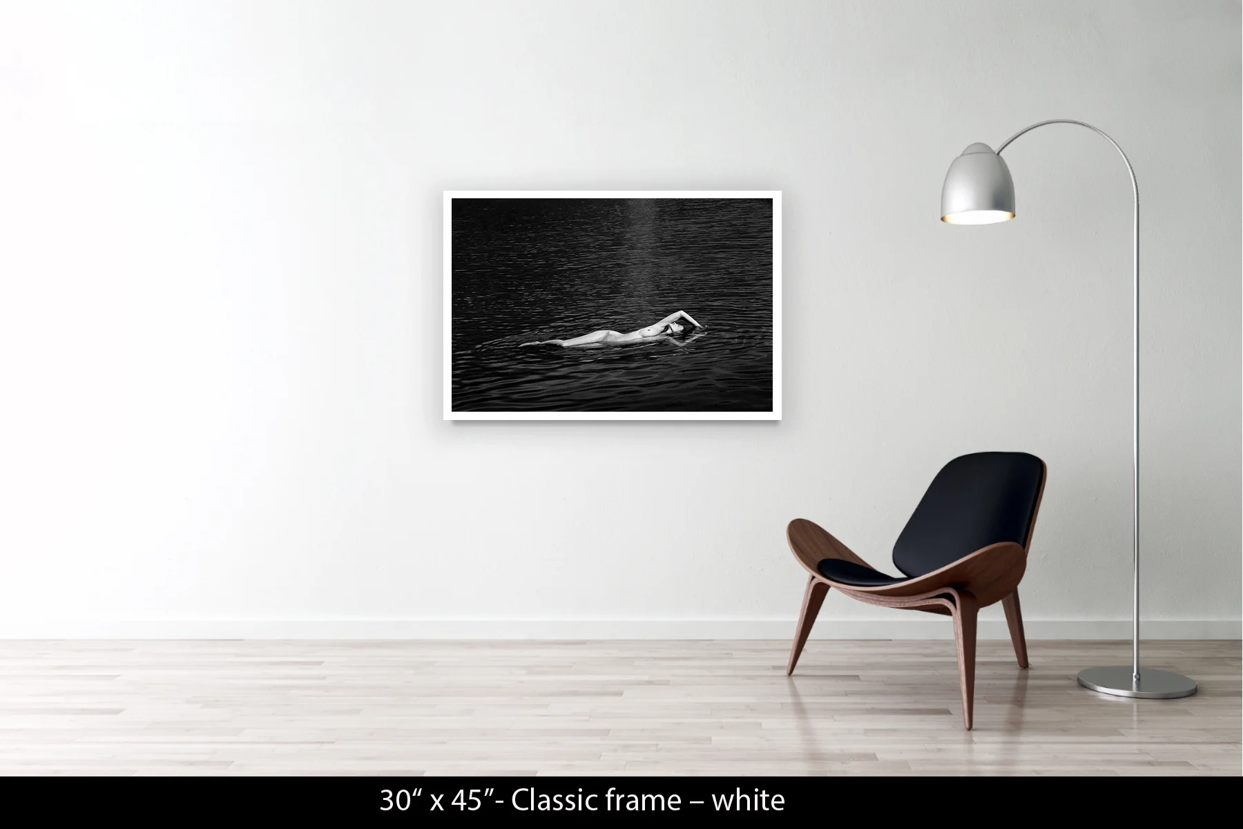 30"x45" | Classic Frame White