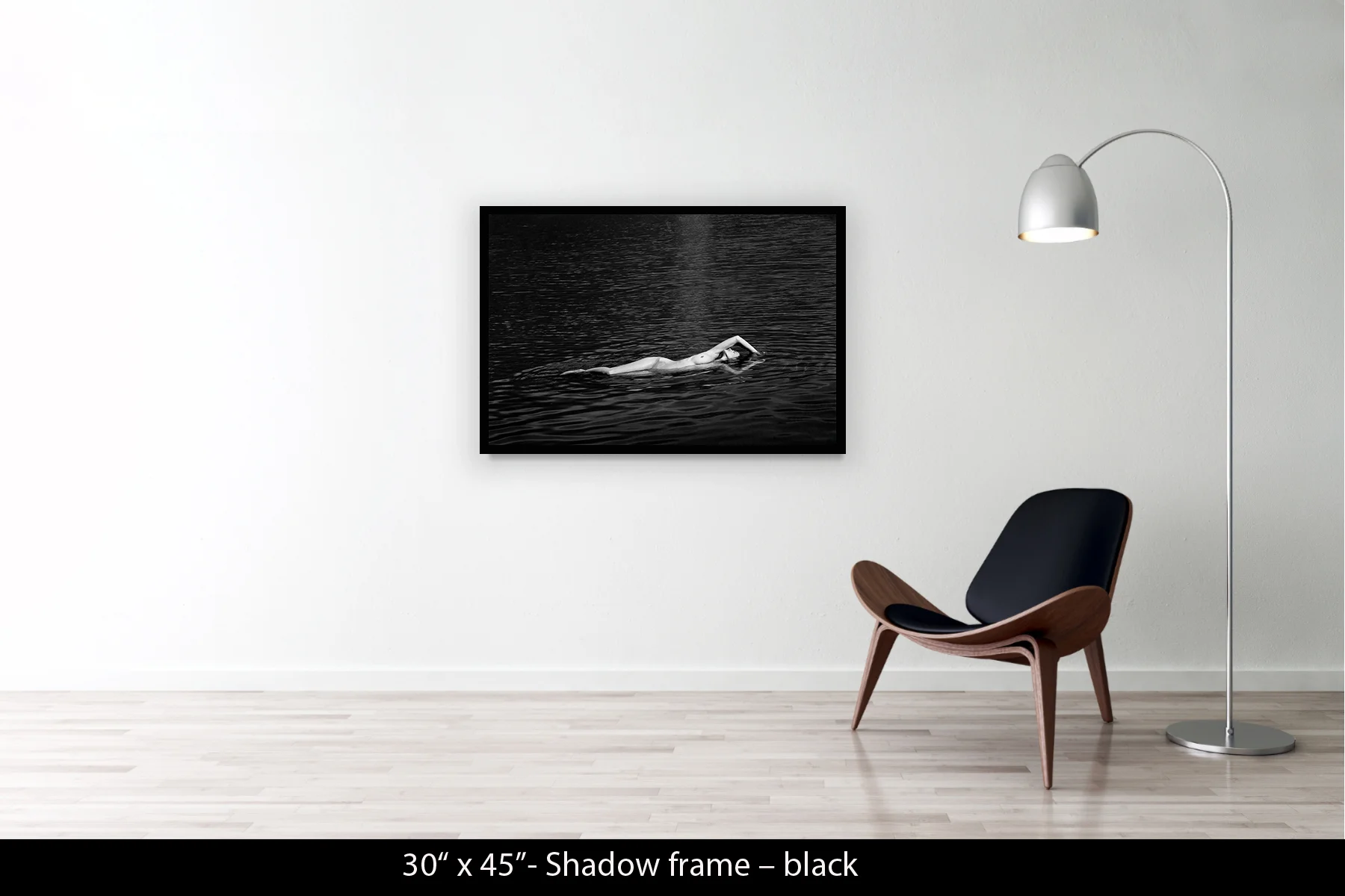 30"x45" | Shadow Frame Black