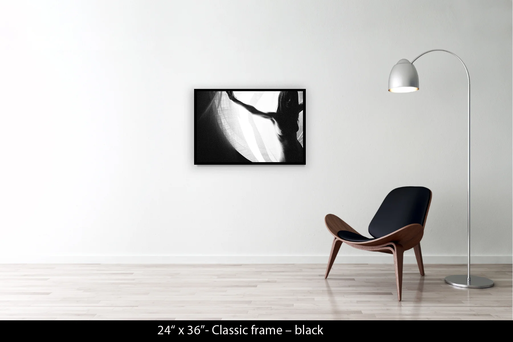 24"x36" | Classic Frame Black