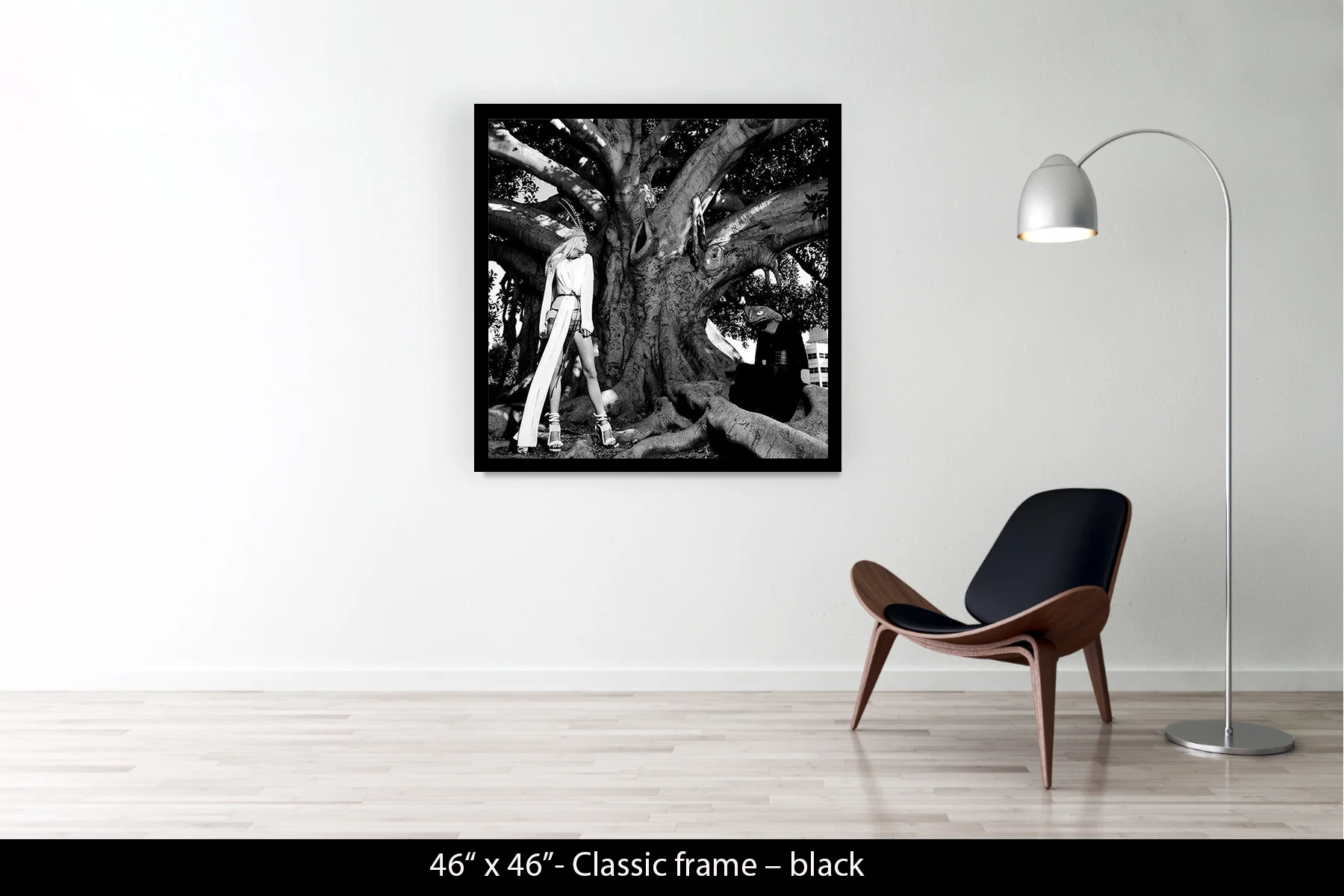 46"x46" | Classic Frame Black