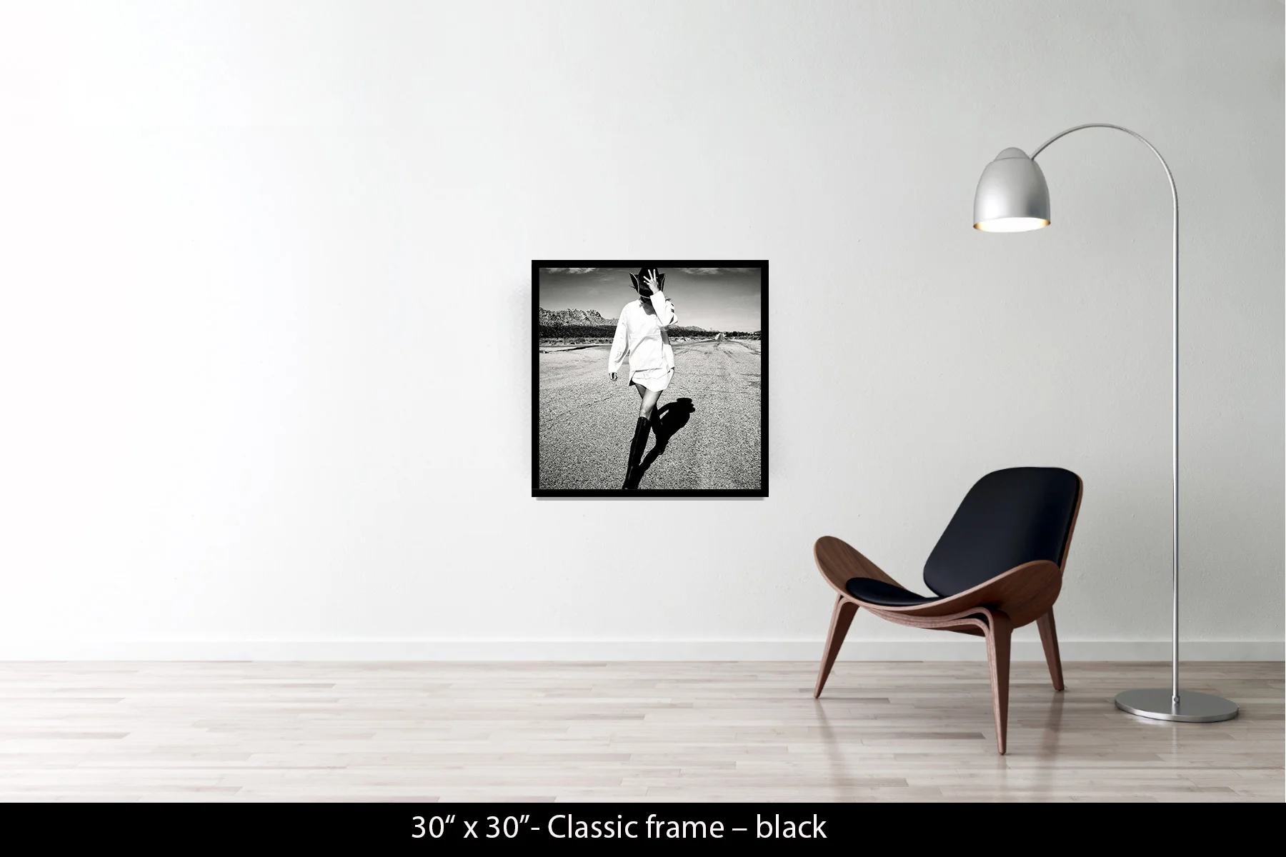 30"x30" | Classic Frame Black