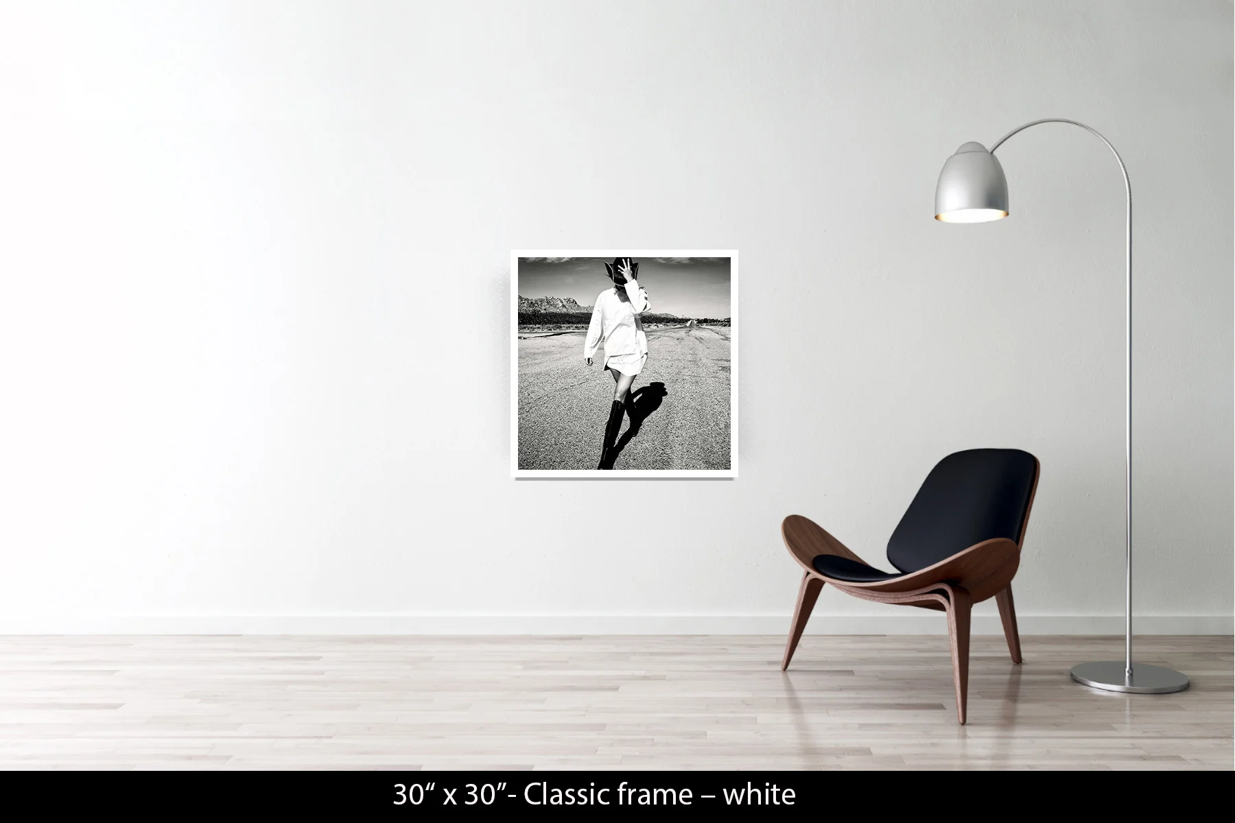 30"x30" | Classic Frame White