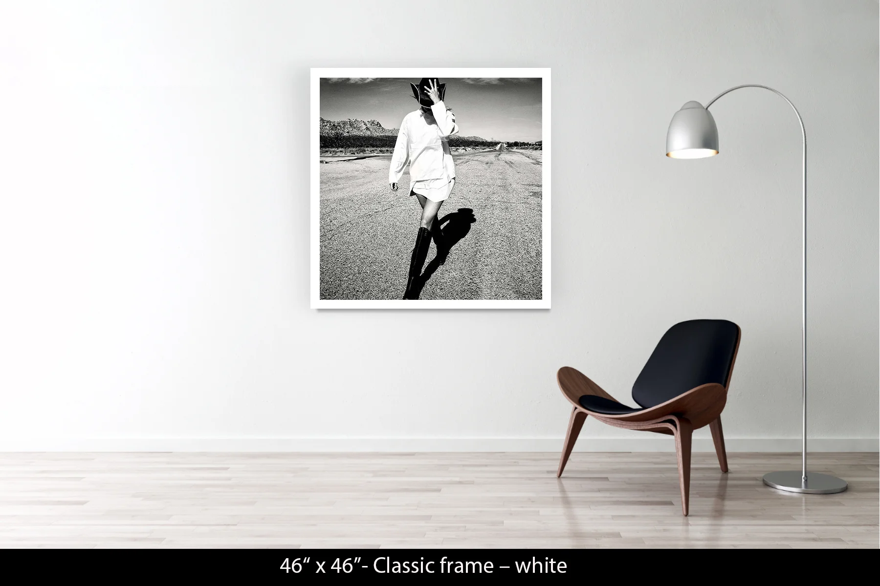 46"x46" | Classic Frame White