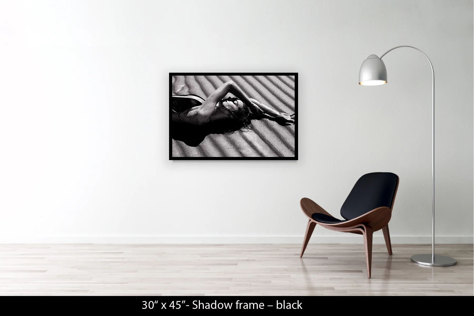 30"x45" | Shadow Frame Black