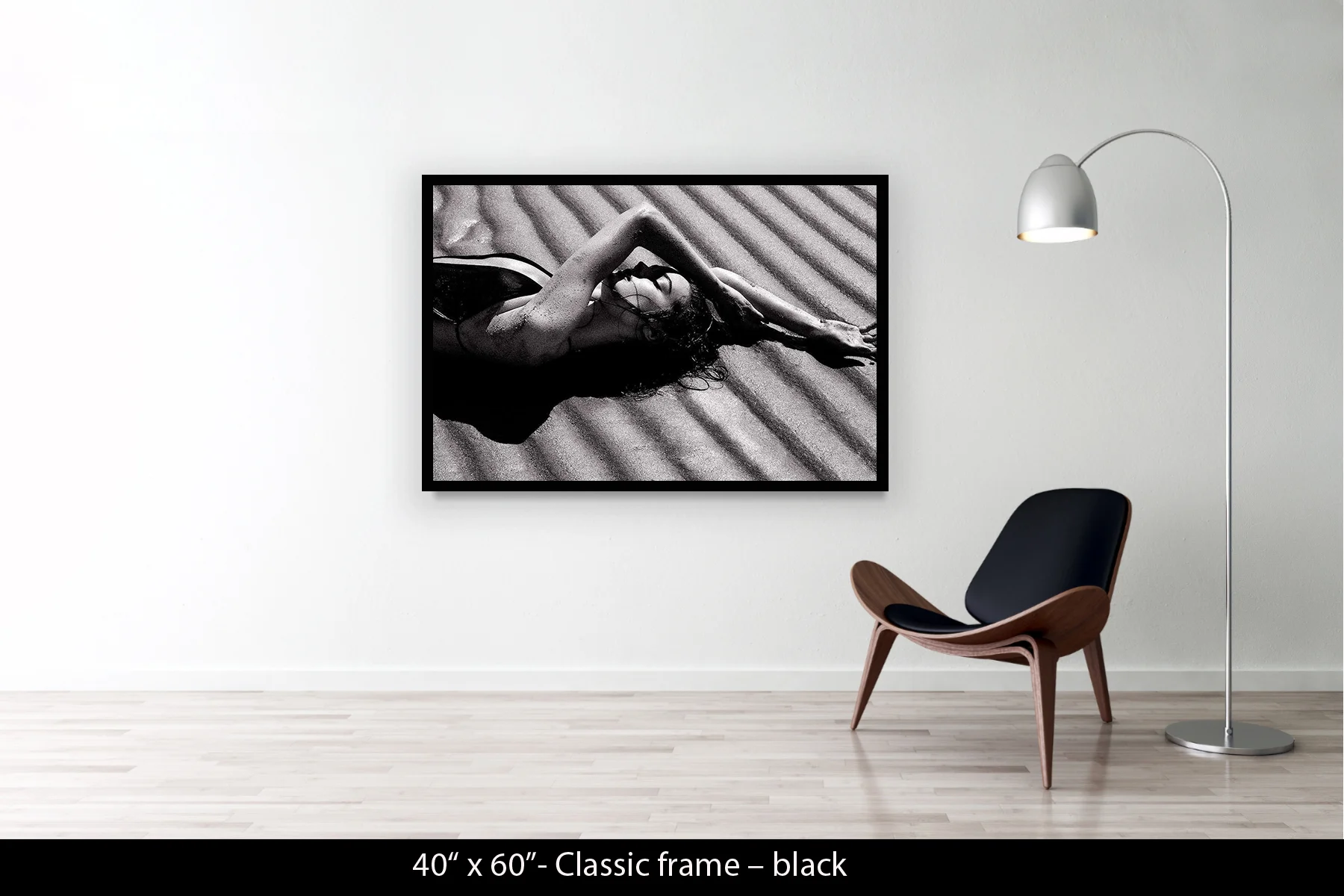 40"x60" | Classic Frame Black