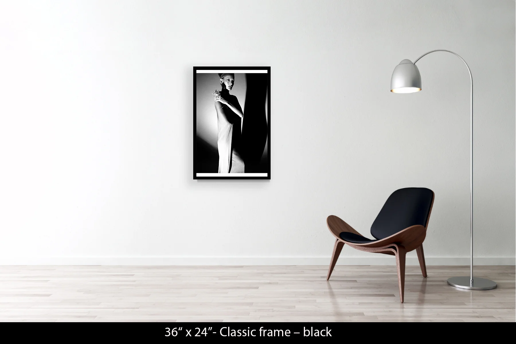 36"x24" | Classic Frame Black