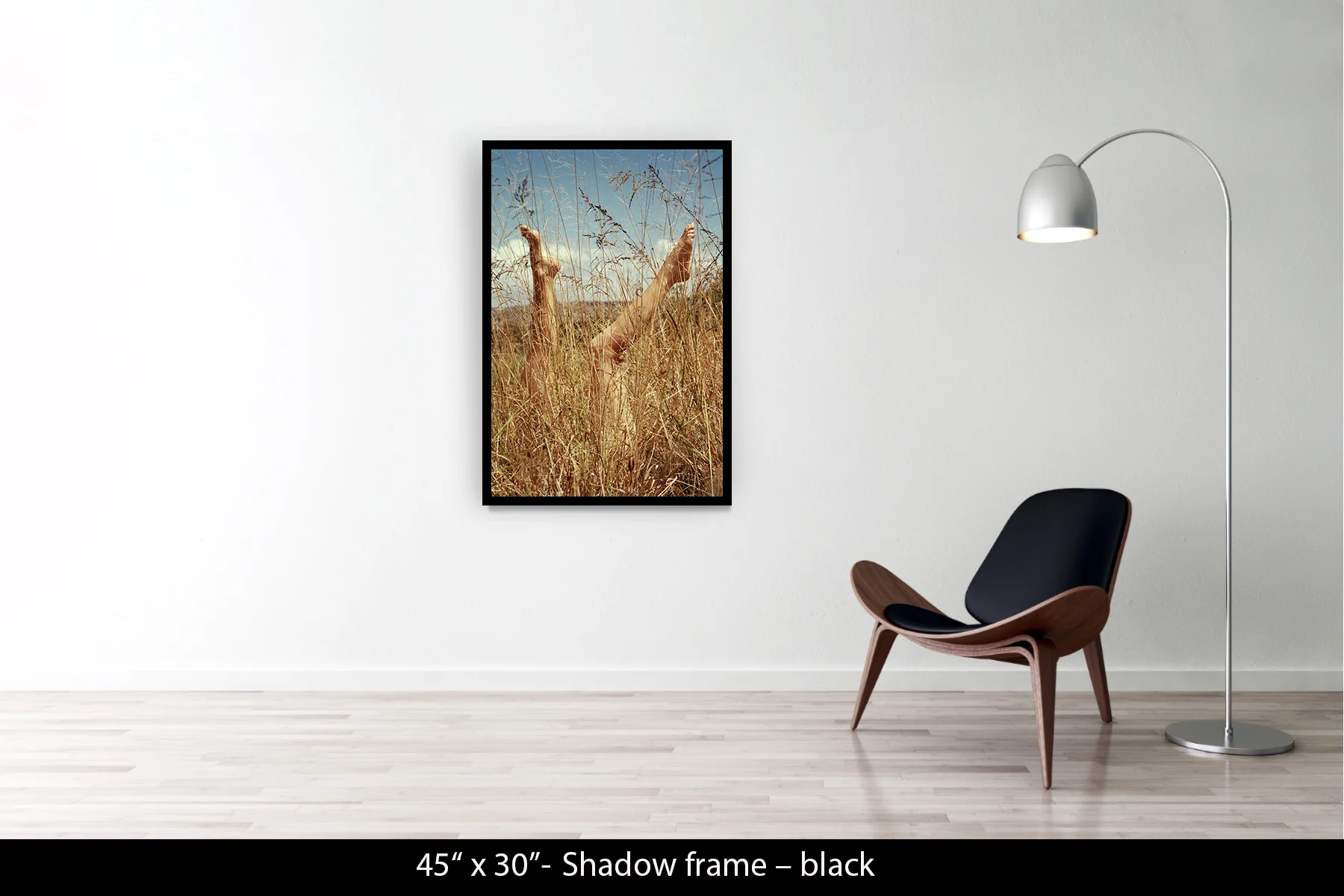 45"x30" | Shadow Frame Black