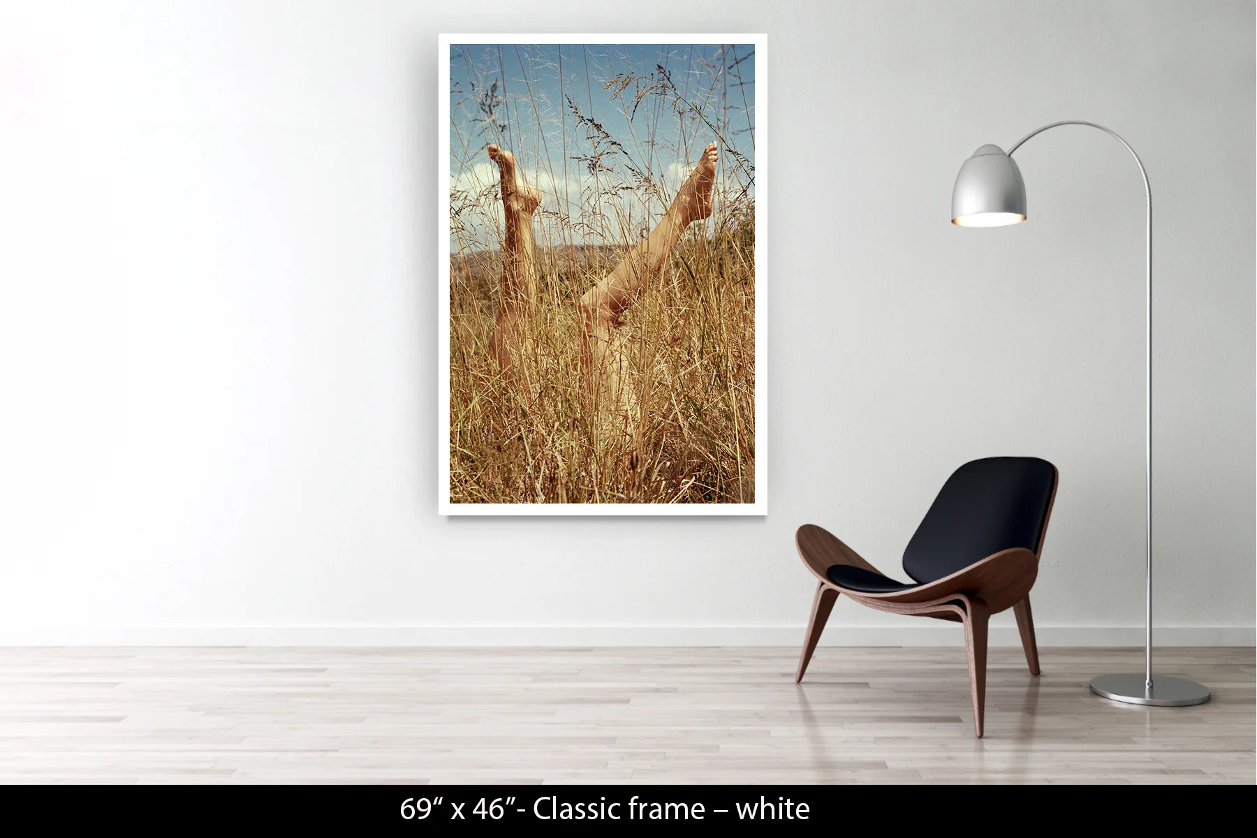 69"x46" | Classic Frame White