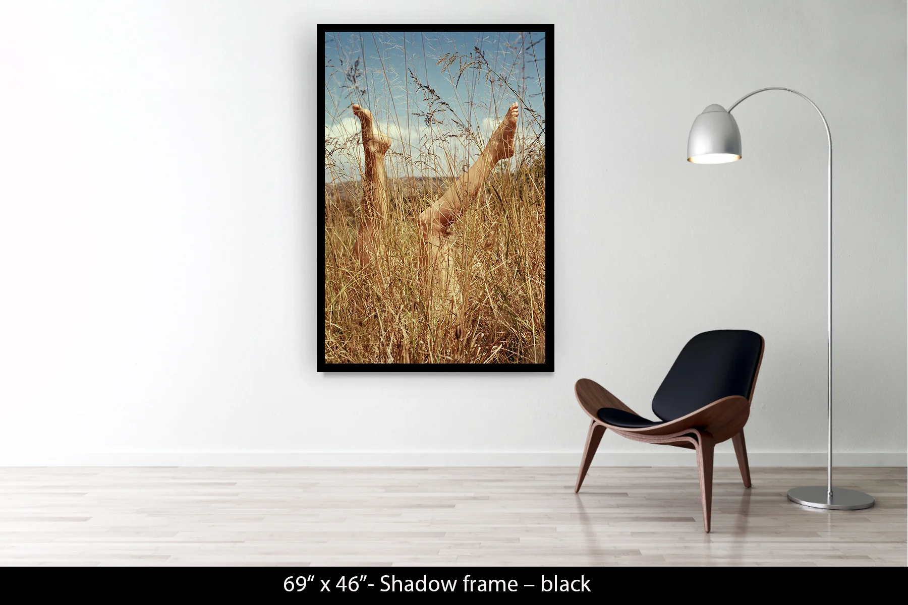 69"x46" | Shadow Frame Black