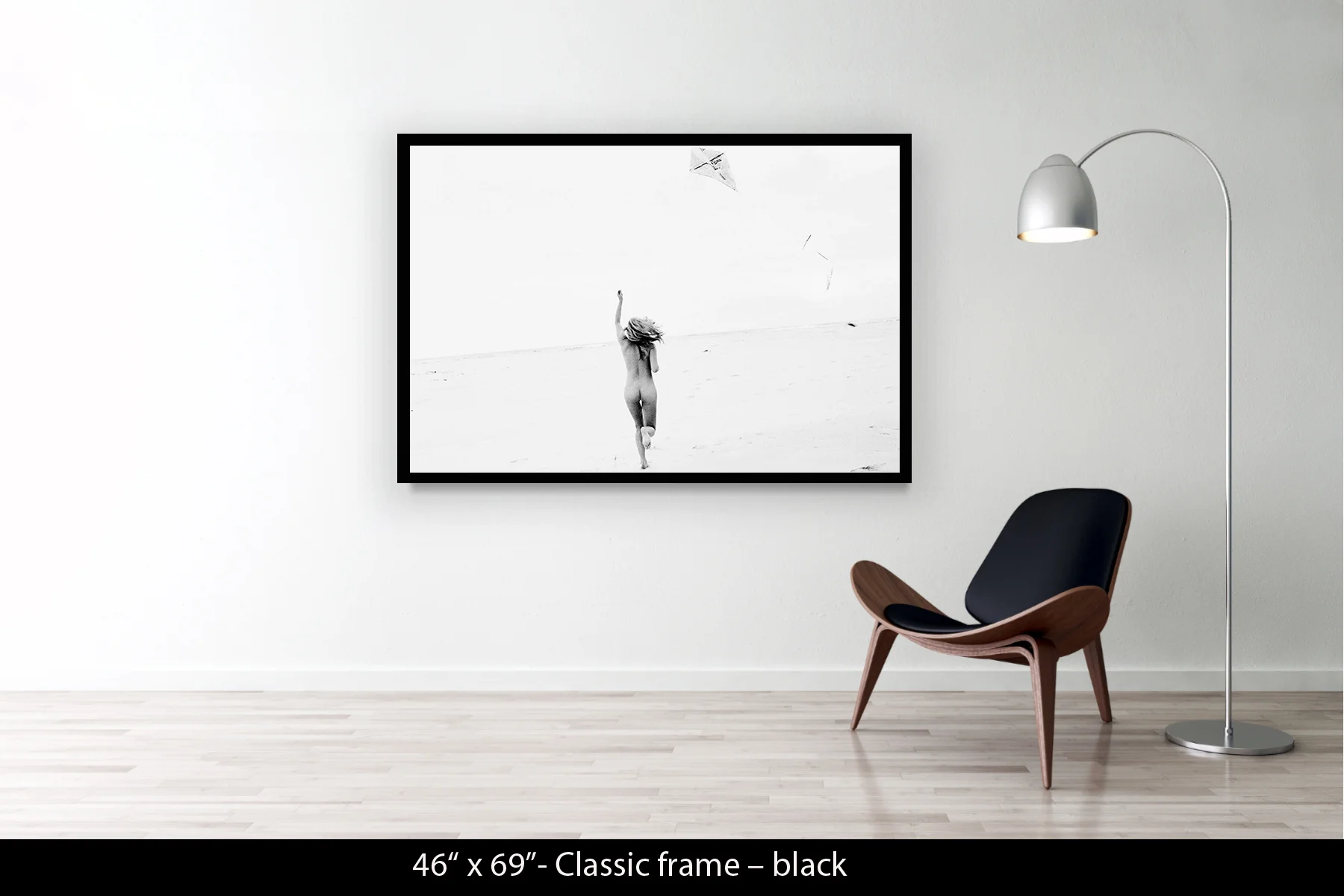 46"x69" | Classic Frame Black