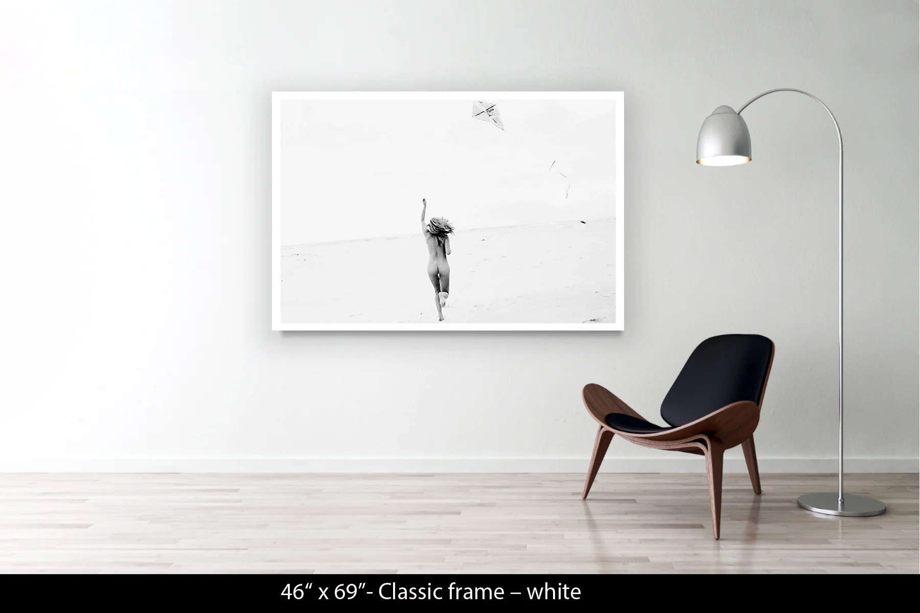 46"x69" | Classic Frame White