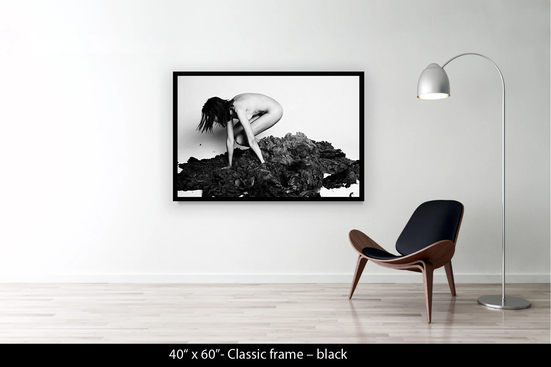 40"x60" | Classic Frame Black