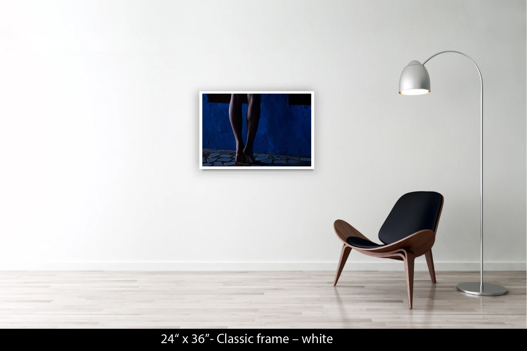 24"x36" | Classic Frame White