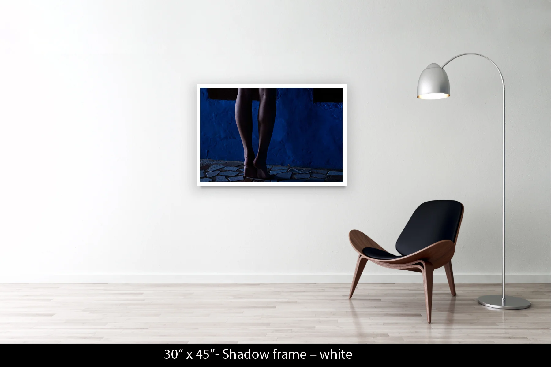30"x45" | Shadow Frame White