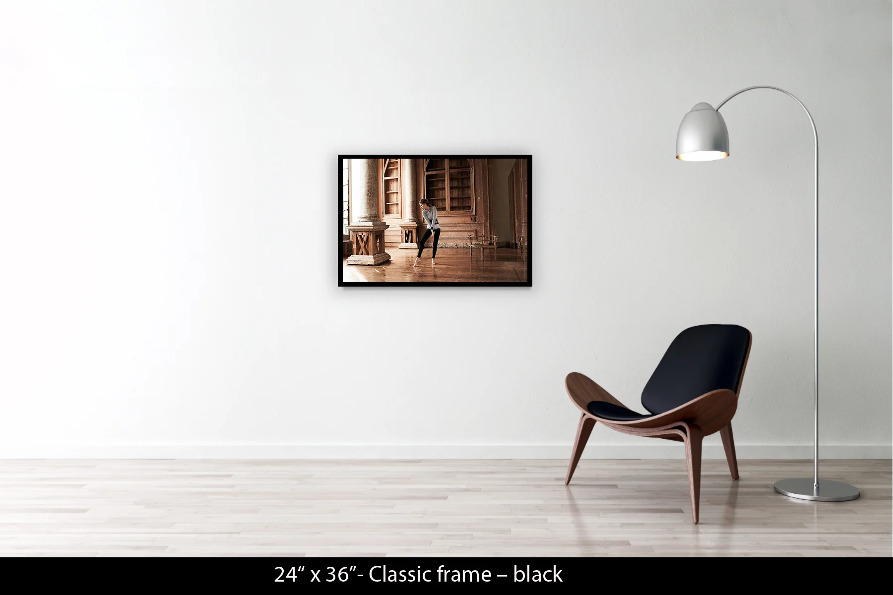 24"x36" | Classic Frame Black