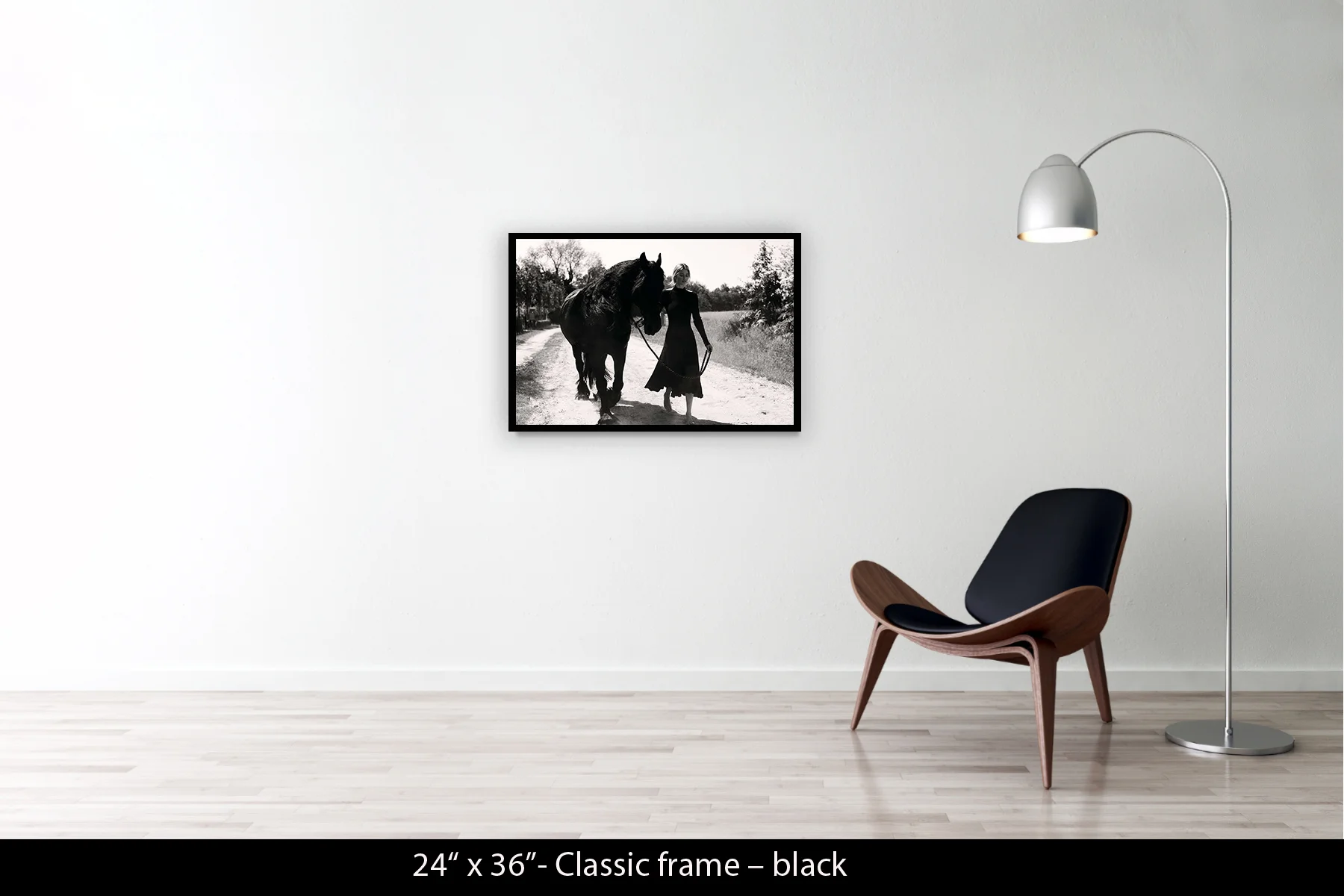 24"x36" | Classic Frame Black