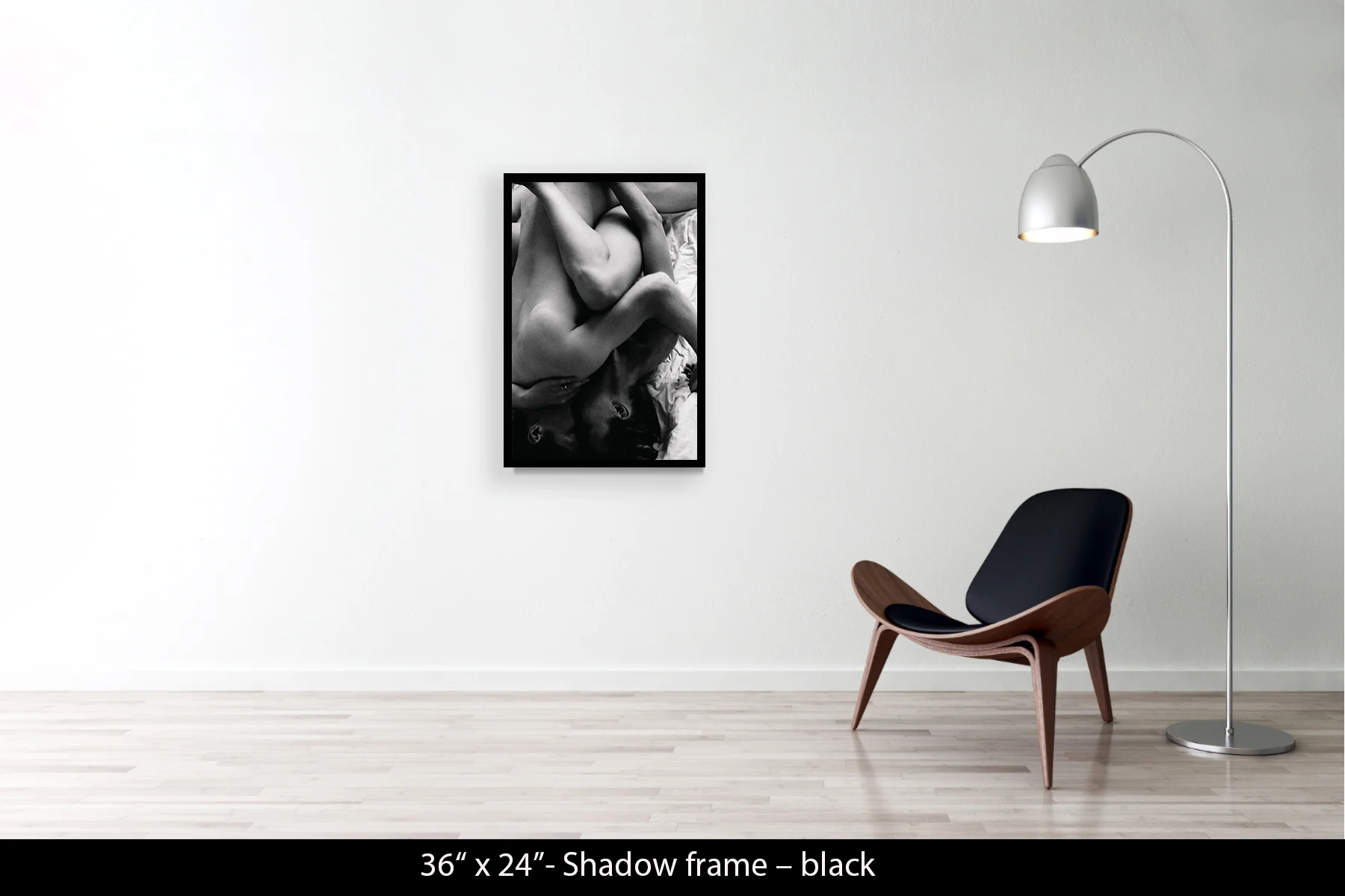 36"x24" | Shadow Frame Black